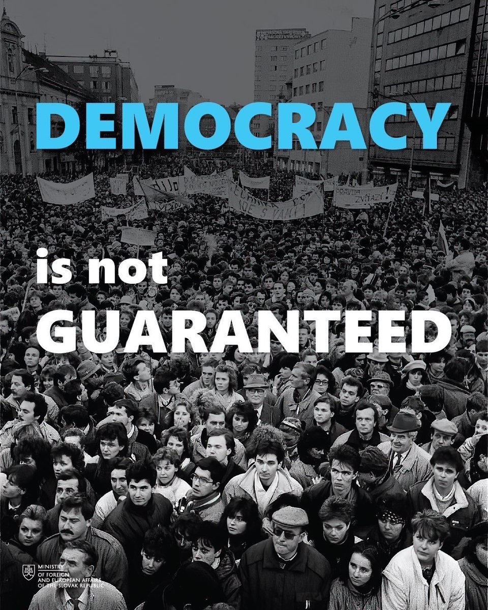 As we mark #InternationalDayofDemocracy we should remind ourselves that democracy is not guaranteed & we need to fight for it every day. ✌🏻Today's policy has impact on the next generation of voters 🗳️, we need to give them space & tools for their voices to be heard. @SlovakiaMFA