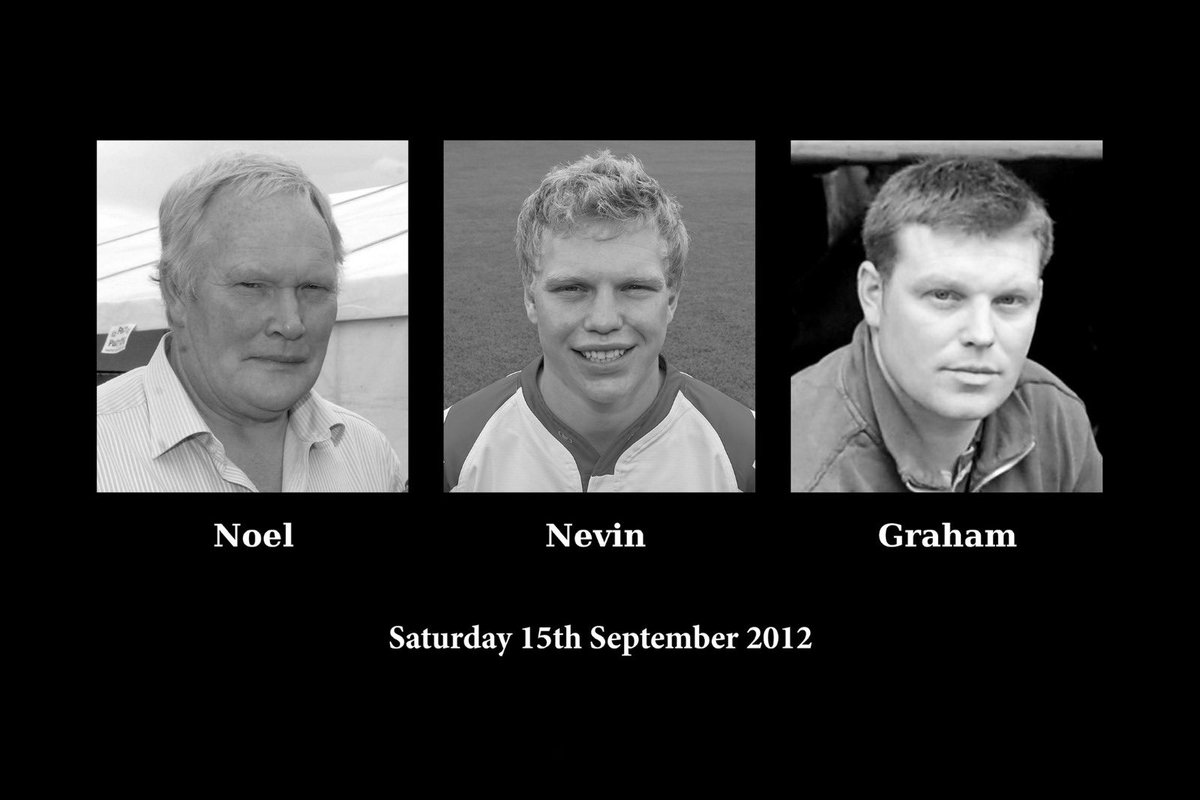 UlsterRugby's tweet photo. Always in our thoughts. Rest in peace Noel, Nevin &amp; Graham Spence. ❤️ https://t.co/7GdxEpHwI6