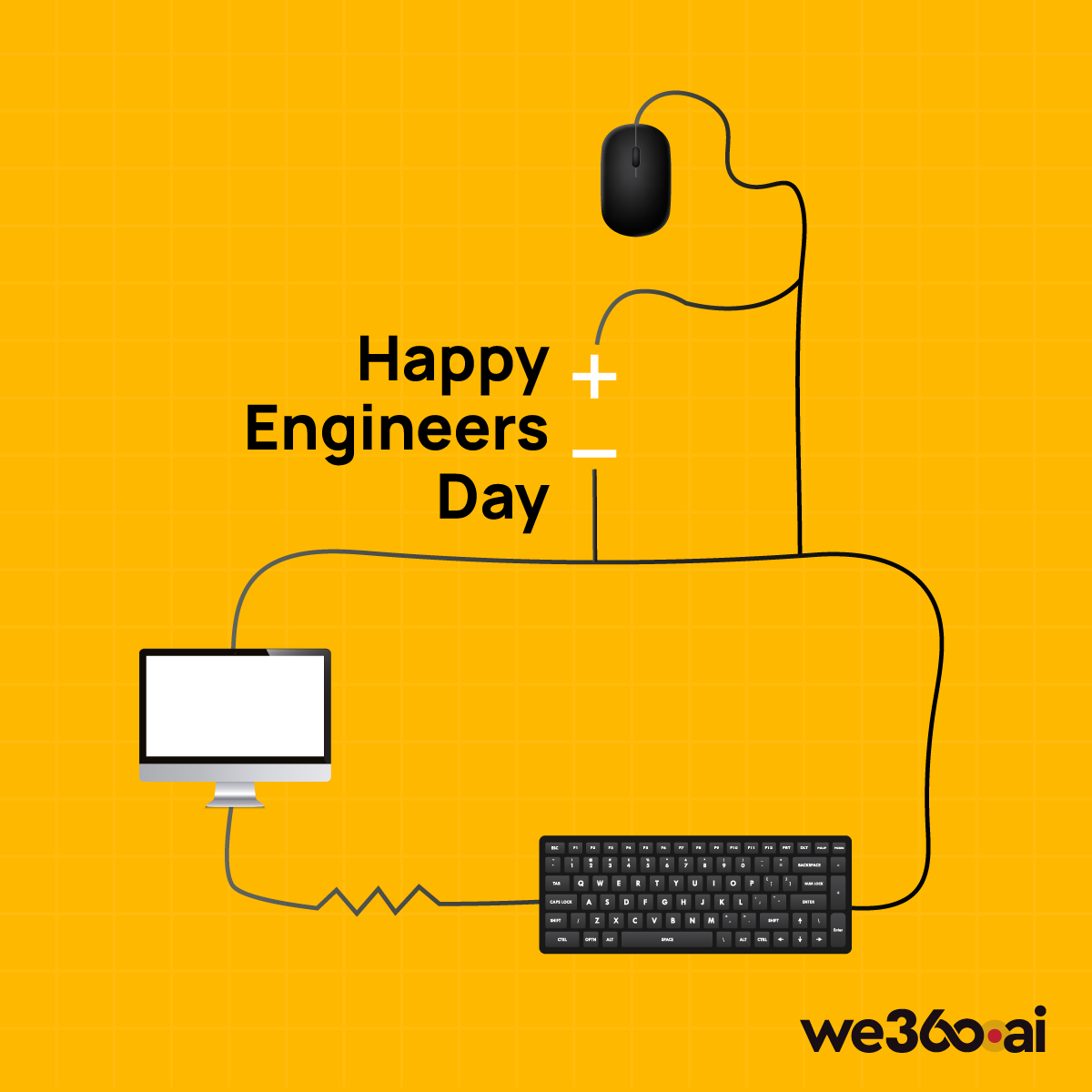 Bridges or screens, tools unseen, for every marvel in between - your productivity-booster role can't be denied, soaring beyond the highest tide. Happy National Engineers Day, in gratitude, we confide!💡

#happyengineeringday #inovation #We360ai #productivitybooster