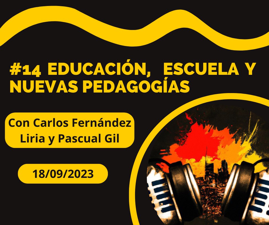 antesderrumbe's tweet photo. El lunes volvemos con un programa especial sobre el estado de la educación pública en nuestro país. 

Lo haremos en las mejores manos, con entrevistas a @FdezLiriaCarlos y a @PascualGil1. 

¡Síguenos! 👇
🟢 SPOTIFY: https://t.co/Z9sI0D7xDR    
🟠 IVOOX: https://t.co/UW1OghGIz4 https://t.co/FyOesMG5Pt