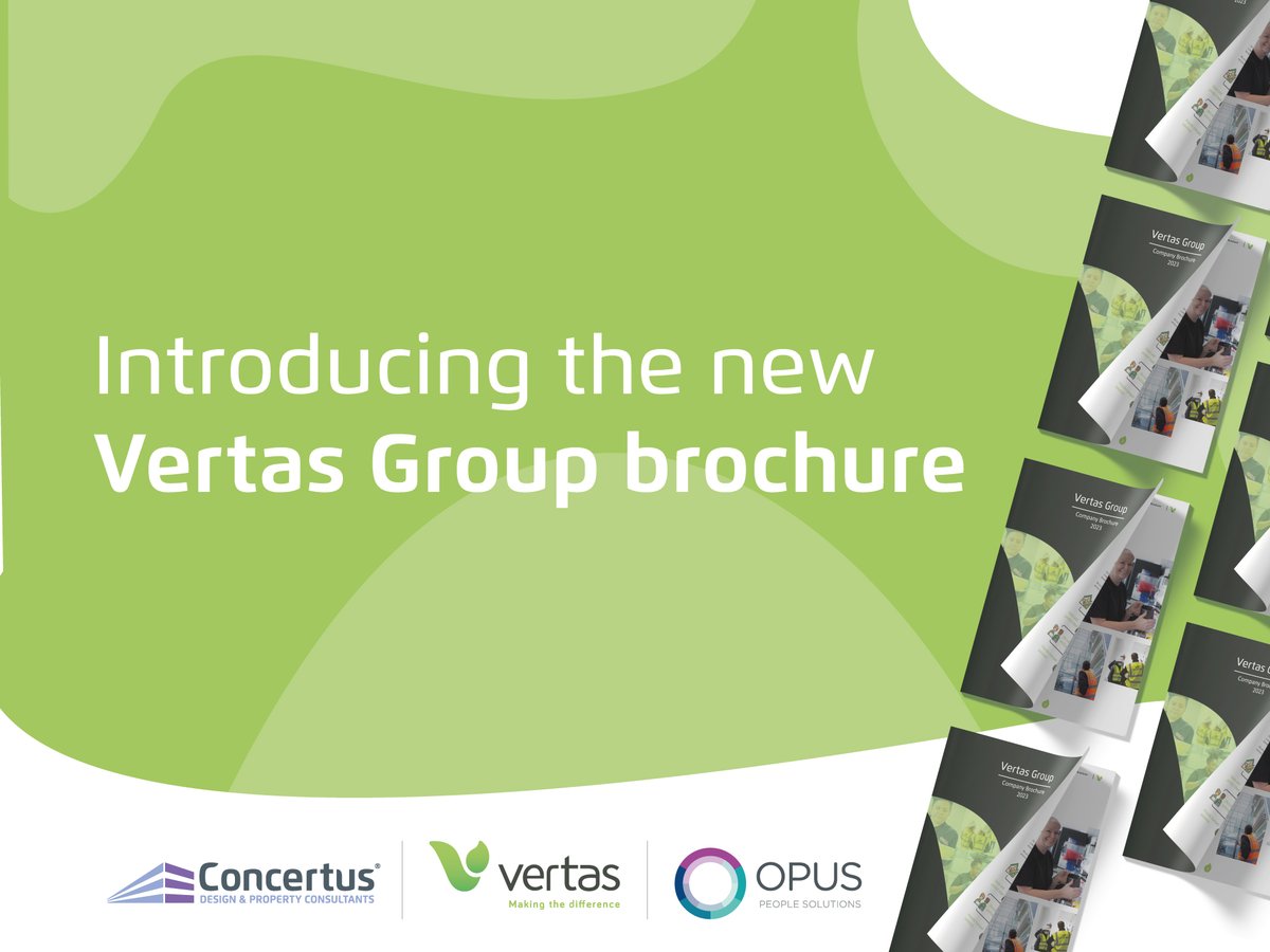VertasGroup's tweet image. We’re pleased to announce the launch of the new Vertas Group brochure. Inside you will find everything you need to know about our story, our brands and services and why we make a difference. Read the brochure, here: lnkd.in/evhJDRjC

#FM #IFM #Vertas #VertasGroup #FacMan