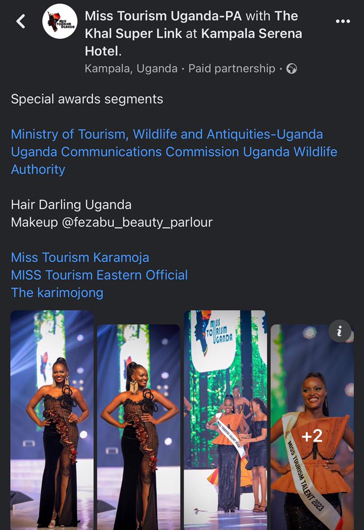 BRANDING KARAMOJA (@karamojaspeaks) on Twitter photo We always take something in this events. Queen Kevin scoops MISS TALENT in the 2024 Miss Tourism Uganda Pageantry. <a href="/2008gomu/">Musinguzi Goodluck R #KigeziNews #Mohdelivers</a> <a href="/CornellElectrix/">CORNELL⚡ELECTRI𝕏👤☄️</a> <a href="/elonmusk/">Elon Musk</a> <a href="/Eng_KjaTrans/">JEMOZ_Photography-UG</a> <a href="/GovUganda/">Government of Uganda</a> @HonAniteEvelyn <a href="/karamojanews22/">KARAMOJA NEWS</a> <a href="/KigeziNews/">Kigezi news #KigeziNews</a> <a href="/Locham_David/">Voices shaping - Karamoja and Horn of Africa (HoA)</a> We always take something in this events. Queen Kevin scoops MISS TALENT in the 2024 Miss Tourism Uganda Pageantry. <a href="/2008gomu/">Musinguzi Goodluck R #KigeziNews #Mohdelivers</a> <a href="/CornellElectrix/">CORNELL⚡ELECTRI𝕏👤☄️</a> <a href="/elonmusk/">Elon Musk</a> <a href="/Eng_KjaTrans/">JEMOZ_Photography-UG</a> <a href="/GovUganda/">Government of Uganda</a> @HonAniteEvelyn <a href="/karamojanews22/">KARAMOJA NEWS</a> <a href="/KigeziNews/">Kigezi news #KigeziNews</a> <a href="/Locham_David/">Voices shaping - Karamoja and Horn of Africa (HoA)</a>