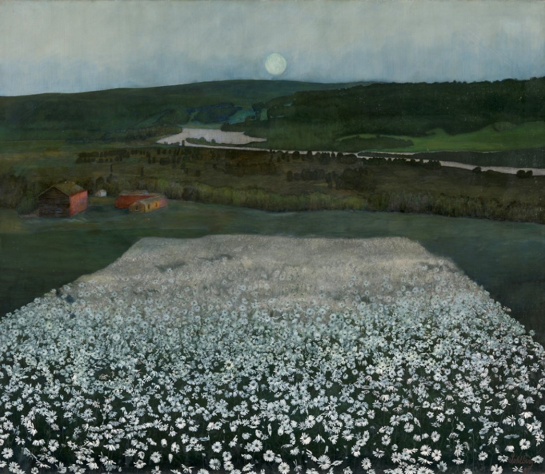 JohnConstableRA's tweet photo. Good Day!
Flower Meadow in the North by Harald Sohlberg 1905
Oil on Canvas
(Nasjonalmuseet, Oslo) https://t.co/efGZc9kXtO