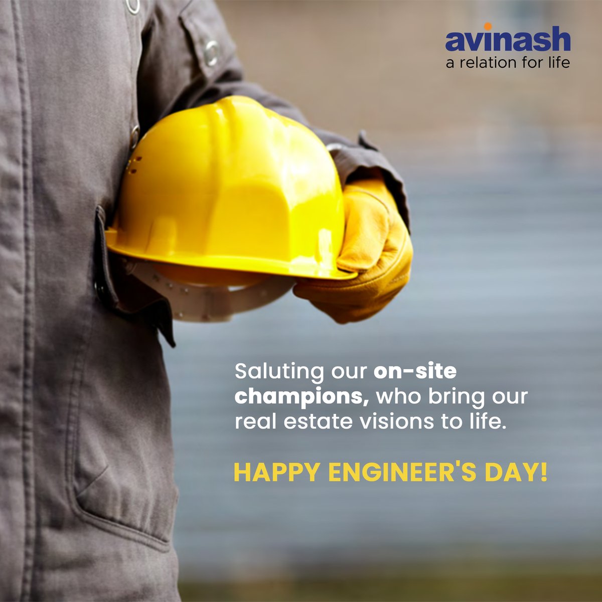 AvinashGroup's tweet photo. Raising a toast to our on-site stars, the backbone of our real estate triumphs. Happy Engineer's Day!
#EngineersDay #HappyEngineersDay #AvinashGroup https://t.co/pbVSTe8pnq