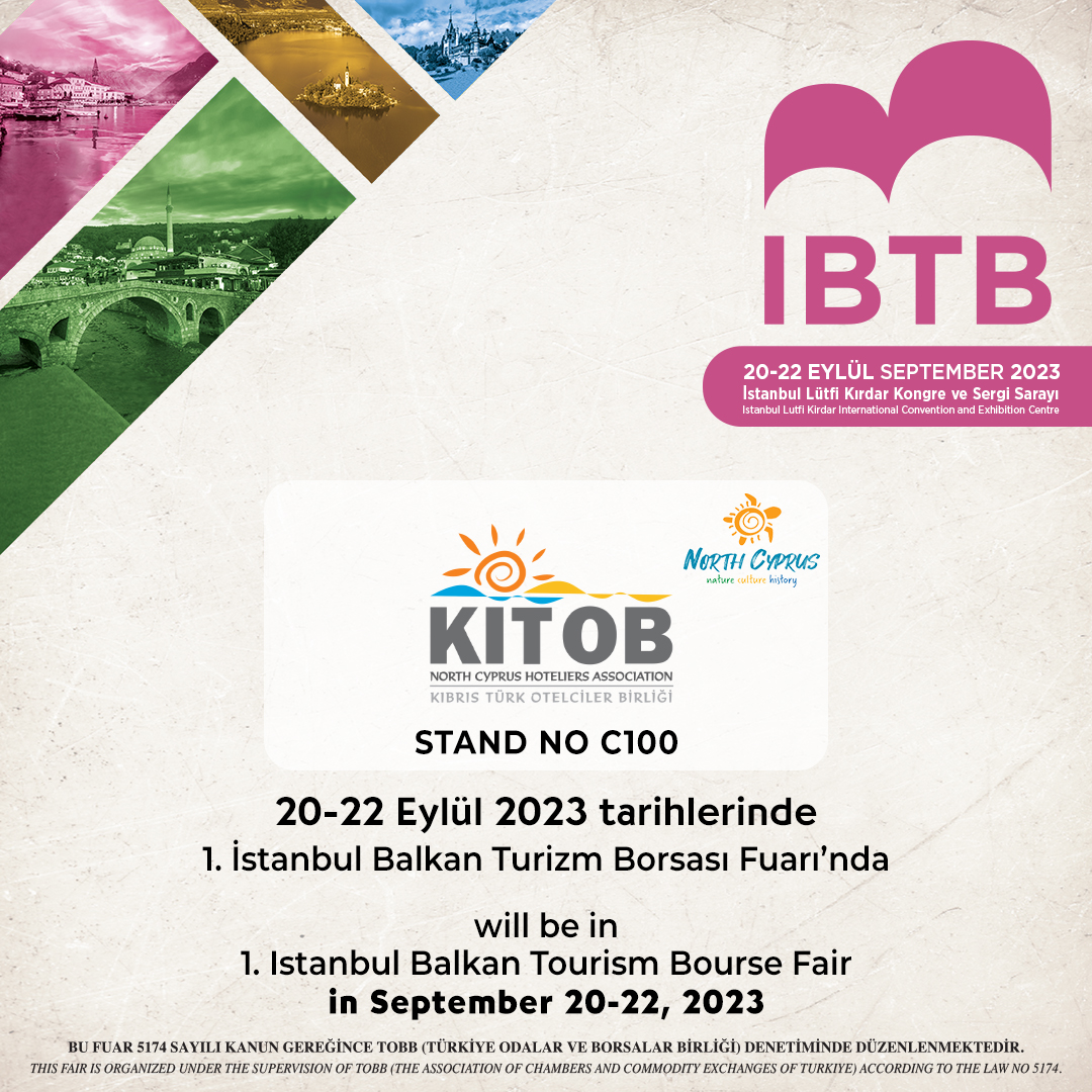 Kitob_cyp's tweet photo. KITOB olarak 20-22 Eylülde Balkan Turizm Borsasındayız @IBTBFuar #kitob_cyp #visitncy https://t.co/ENR6n0kAfF