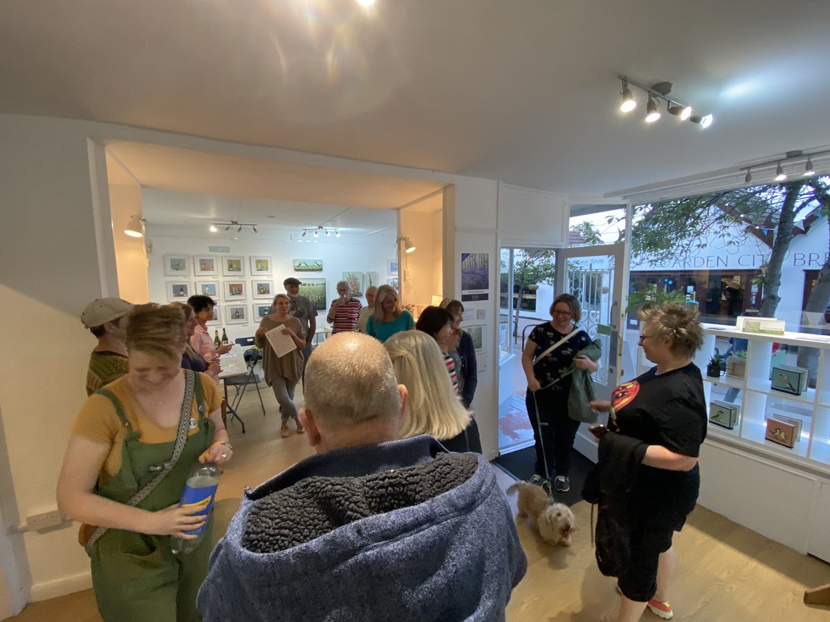 WyndGallery's tweet photo. The Wynd Gallery members AGM tonight, surrounded by Cathy Smale's Paintings in her solo show #CathysBirds finishes this Sunday 17th
#birds https://t.co/W0N1XKA1bF