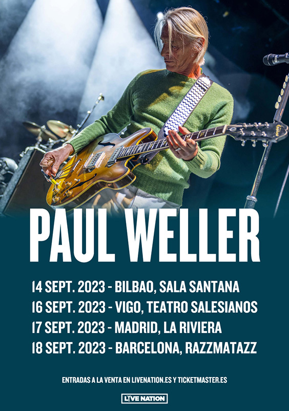 Este domingo, en Madrid, ¡#PaulWeller!

Ahí estaremos Michi, Juanjo y yo, los tres personajes más importantes de #TuSonrisaSinTemblar (<a href="/PreTextosLibros/">Pre-Textos</a>).

¿Acudirá también el autor, <a href="/VicColden/">Víctor Colden</a>?

(No creo que se atreva a un careo con nosotros...).

#TheModfather
#WeAreTheMods