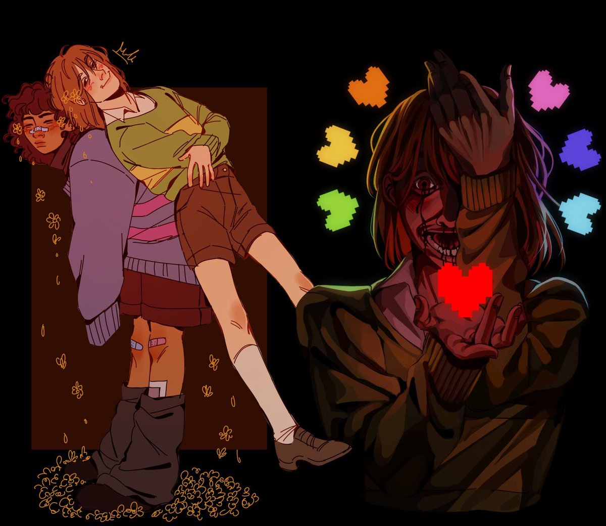 elesketchii's tweet photo. happy undertale day to those who celebrate #undertale_8th_anniversary https://t.co/ZeHUCHW6VT