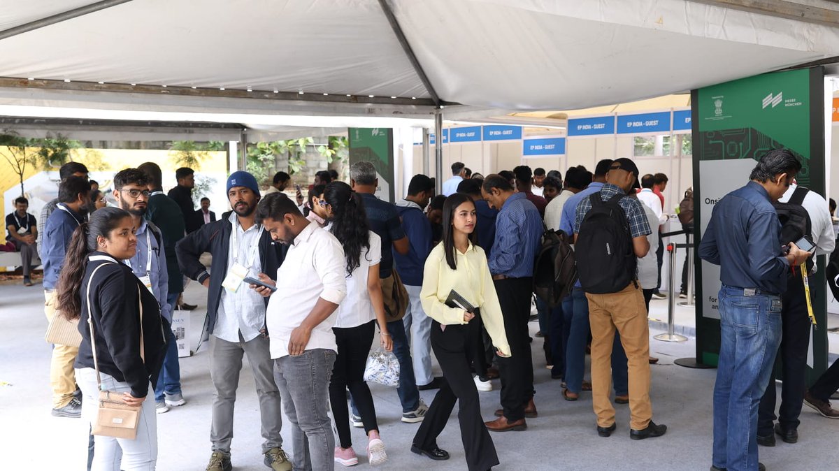 LWOPIndia's tweet photo. 𝐈𝐧𝐜𝐫𝐞𝐝𝐢𝐛𝐥𝐞 𝐭𝐮𝐫𝐧𝐨𝐮𝐭 𝐚𝐭 𝐭𝐡𝐞 𝐞𝐯𝐞𝐧𝐭

We are witnessing a tremendous turnout, with an enthusiastic crowd of visitors and exhibitors creating an electrifying atmosphere.

Stay tuned, more updates coming soon.

Register Now: https://t.co/NMIR3UBI7z

#lasertech https://t.co/3SACjHJo8j