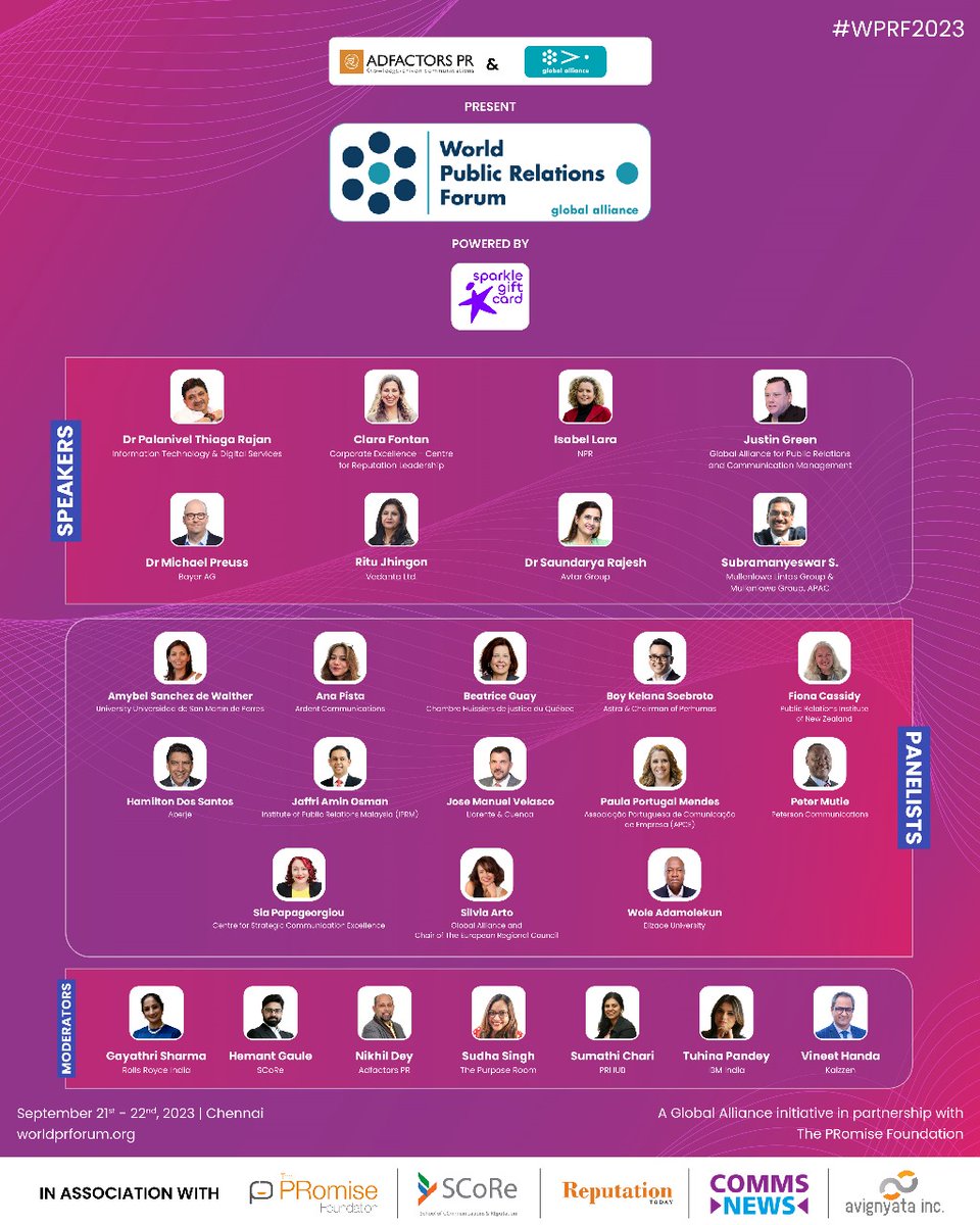 WPRF 2023 tweet media