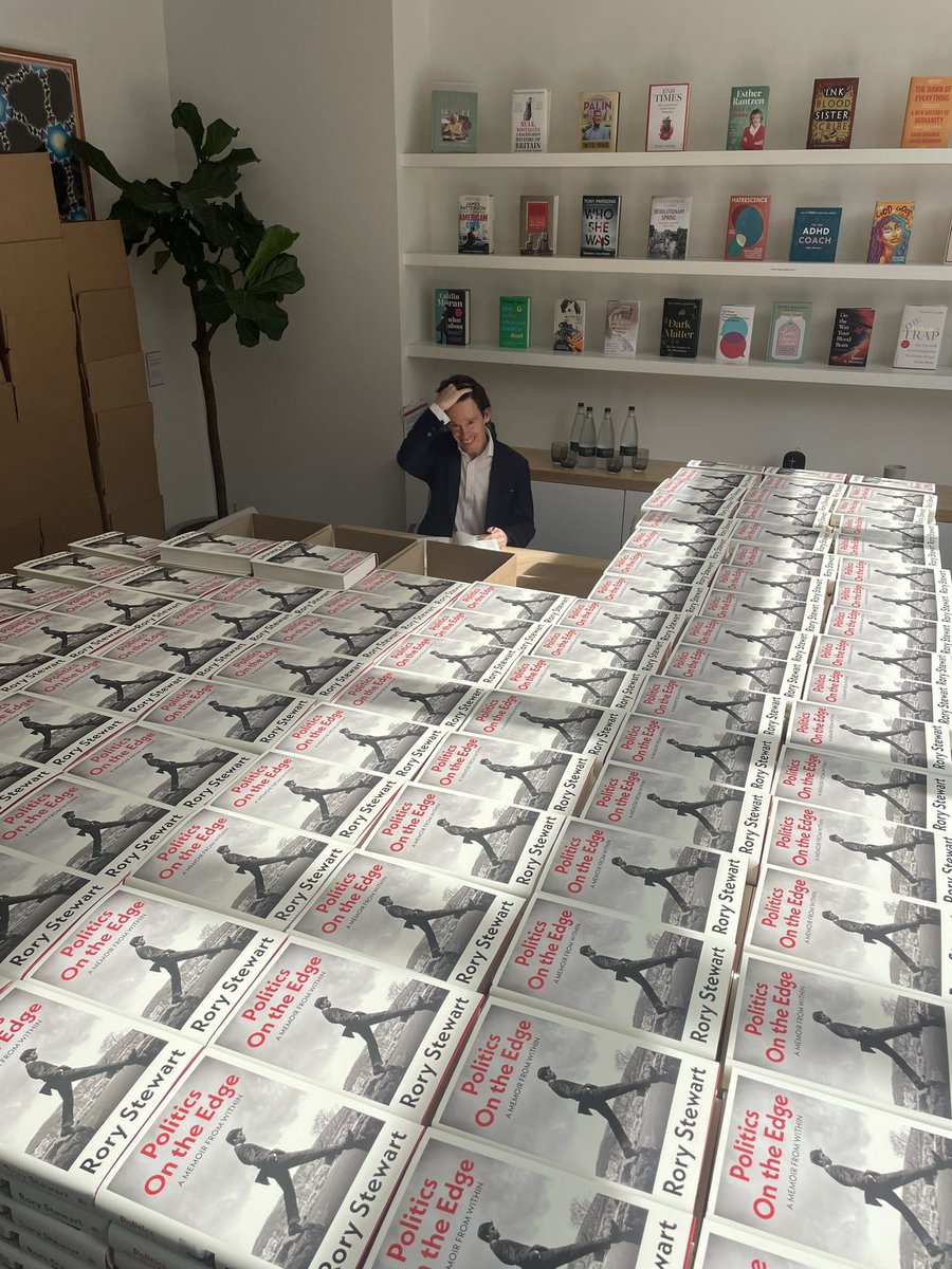 RestIsPolitics's tweet photo. Politics....... on the EDGE 📚

We've released an extract from @RoryStewartUK's new book on our podcast feed this morning.

If you want to enjoy Rory's new release in its entirety, you can find it at all good bookshops or in audiobook format. https://t.co/EoS5eHIIZF
