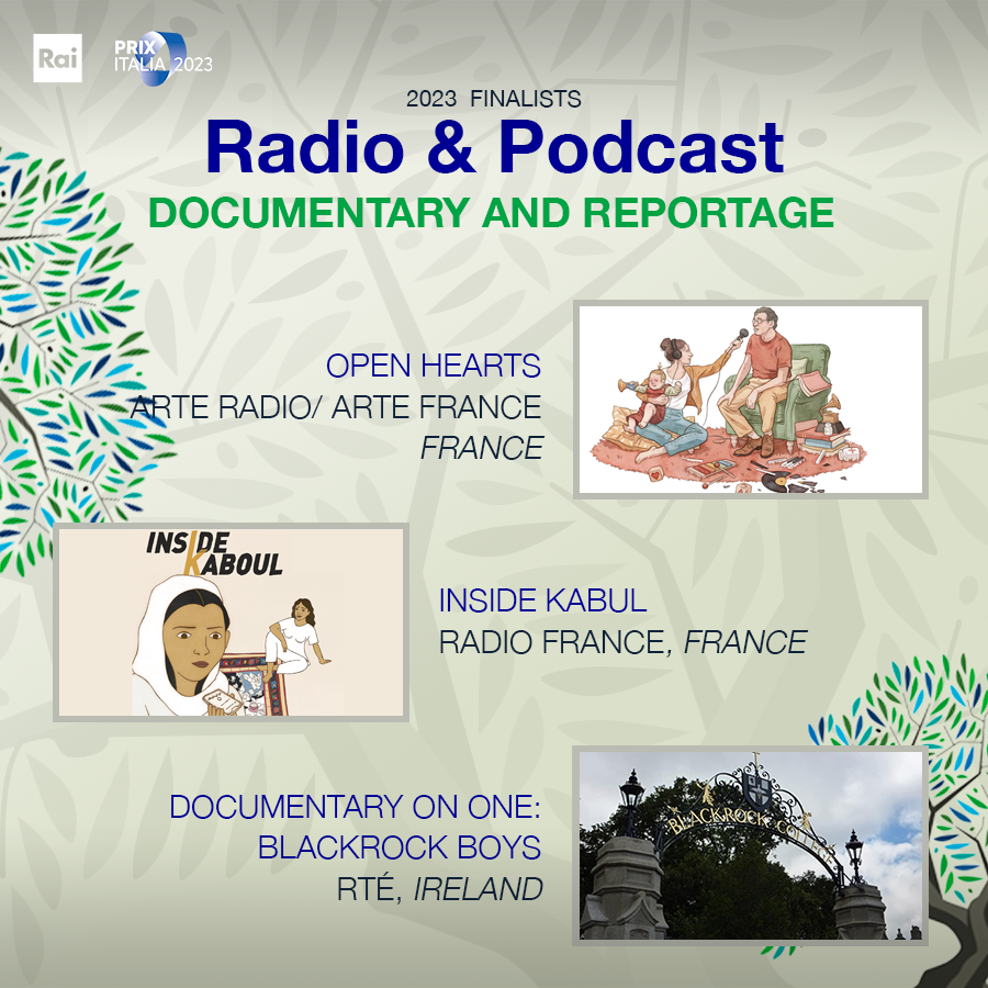 PrixItalia's tweet image. We are pleased to present the #PrixItalia75 Radio &amp;amp; Podcast finalists.
Good luck to all participants!👏
See you in Bari, from 2 to 6 October.

#EngageMe #WeAreinPuglia @ARD_Presse @NRKno @SRGSSR @abcaustralia @PubliekeOmroep @rtvslo @artefr @radiofrance @explorerte @RegionePuglia