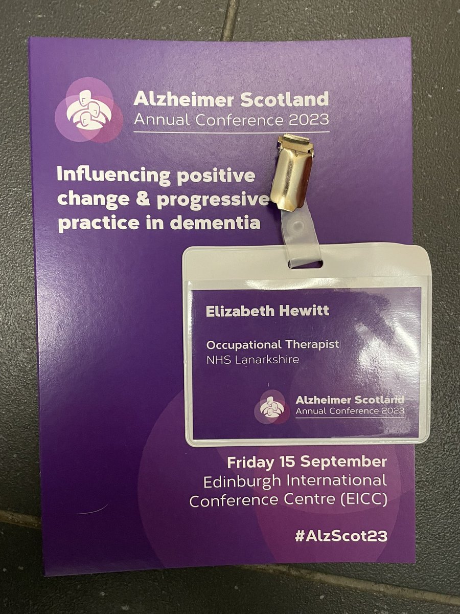 Elizabeth Hewitt OT (@hewitt_ot) on Twitter photo So excited to be attending #AlzScot23 conference today. <a href="/MHOTGill/">Gill Gowran OT 🌻</a> <a href="/McCrossanPeter/">Peter McCrossan 💙</a> <a href="/AhpDementia/">AHPDementia</a> <a href="/elaineahpmh/">Prof Elaine Hunter</a> <a href="/NHSLOT/">OT NHSLanarkshire</a> @JaniceMcCOT <a href="/JaneMimnaugh/">Jane Mimnaugh</a> So excited to be attending #AlzScot23 conference today. <a href="/MHOTGill/">Gill Gowran OT 🌻</a> <a href="/McCrossanPeter/">Peter McCrossan 💙</a> <a href="/AhpDementia/">AHPDementia</a> <a href="/elaineahpmh/">Prof Elaine Hunter</a> <a href="/NHSLOT/">OT NHSLanarkshire</a> @JaniceMcCOT <a href="/JaneMimnaugh/">Jane Mimnaugh</a>