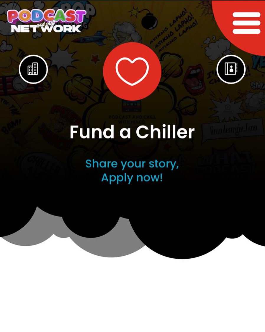 podcastwithmacg's tweet photo. Phakama Chiller 🔥

Our Fund-A-Chiller site is officially open 💥

All you need to do is go on our website https://t.co/cUYRMbP5xI and submit your story on what you’d do if you were to be funded by the network 🚀

NB: Dms and Comments do not apply 

Khezwo 
#fundachiller https://t.co/VlYcltLTVy