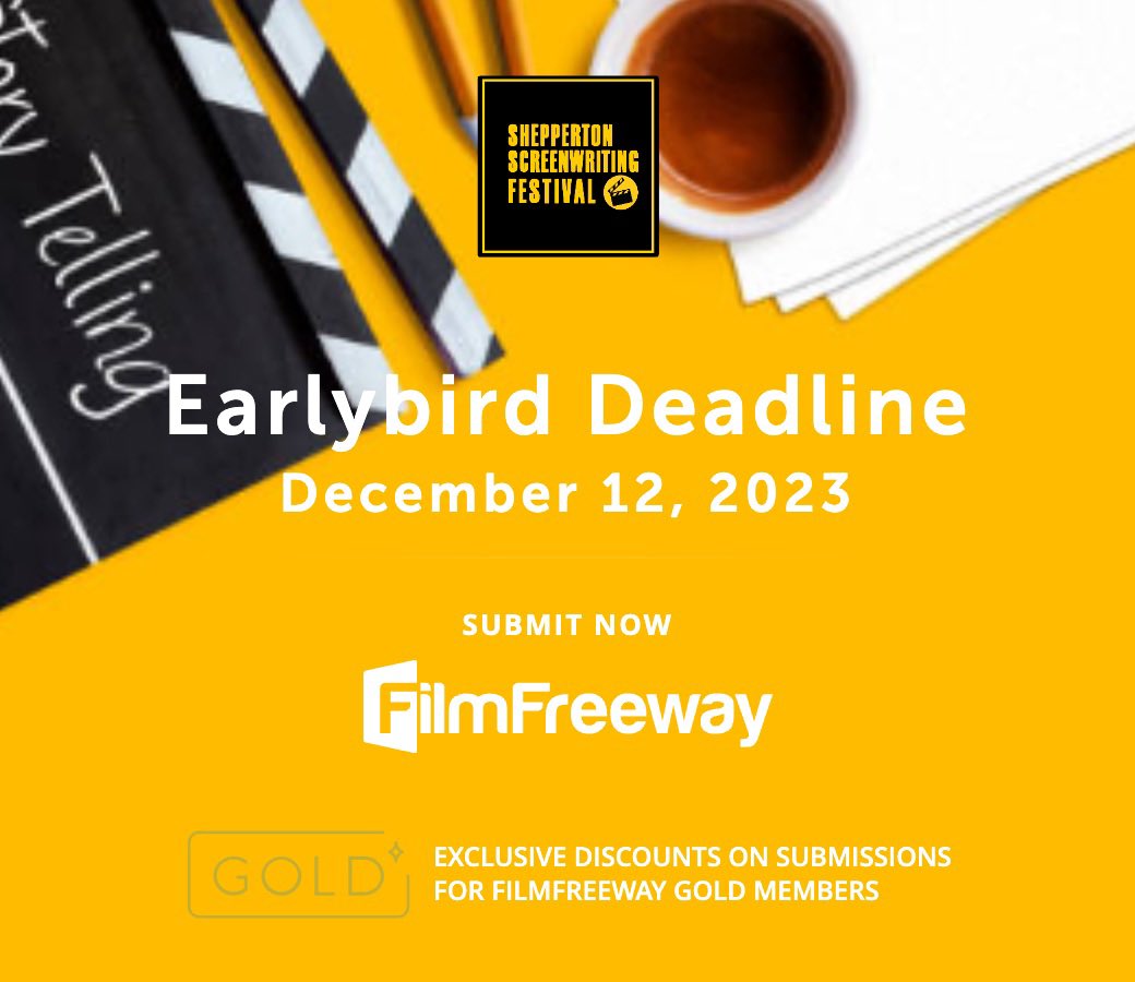 SheppertonSF's tweet photo. Calling all screenwriters and filmmakers✍️🎬 

🔥Early bird entry to the Shepperton Screenwriting Festival is now open 🔥

Enter now via @FilmFreeway👇 

https://t.co/gR9jMQlxsH

#screenwritingcompetition #filmfestival #indiefilm #writingcommunity https://t.co/rqvIMeSuHY