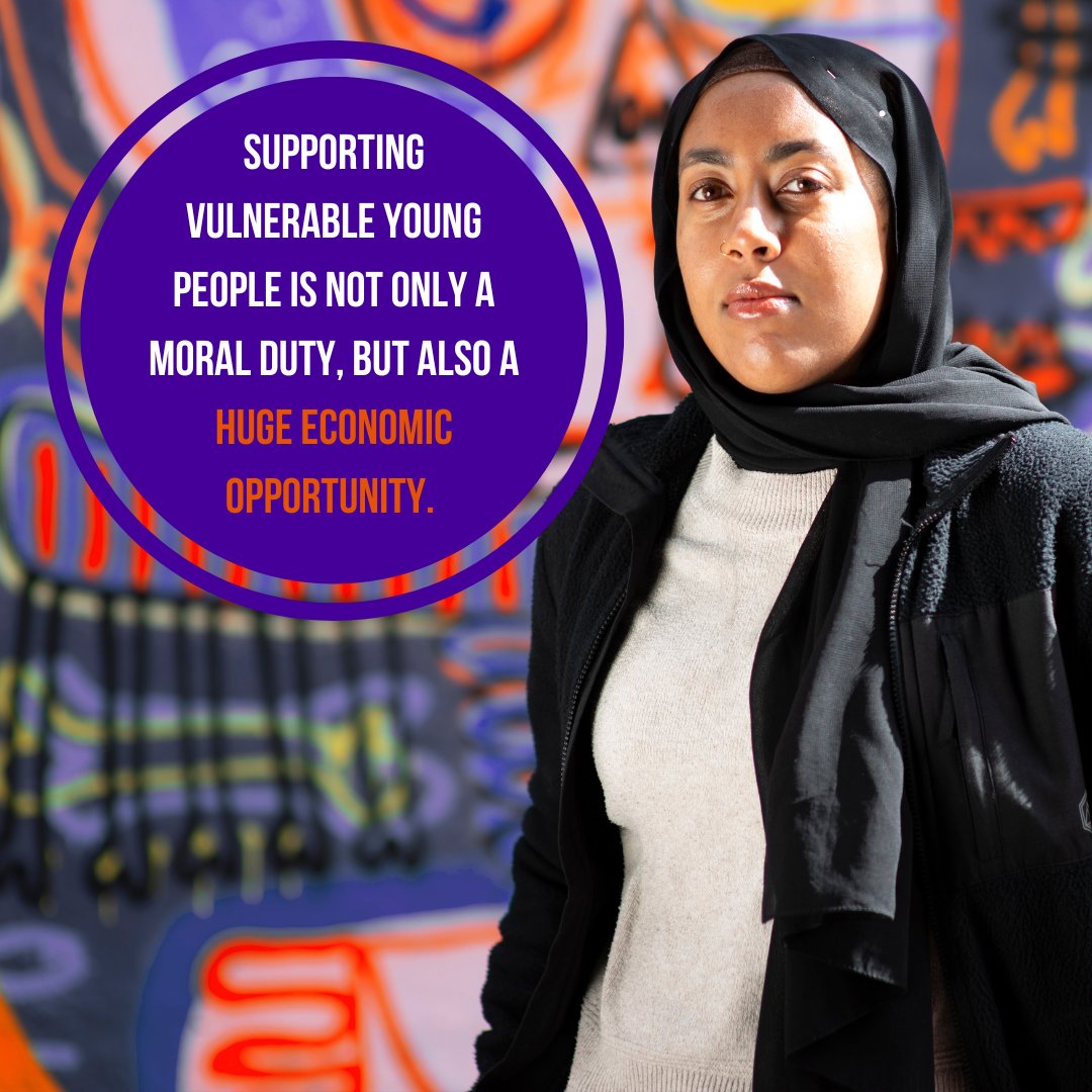 Did you know that ending youth homelessness could mean society was £8 billion better off? That would cover the salary of more than 300,000 new police officers or 240,000 new nurses.