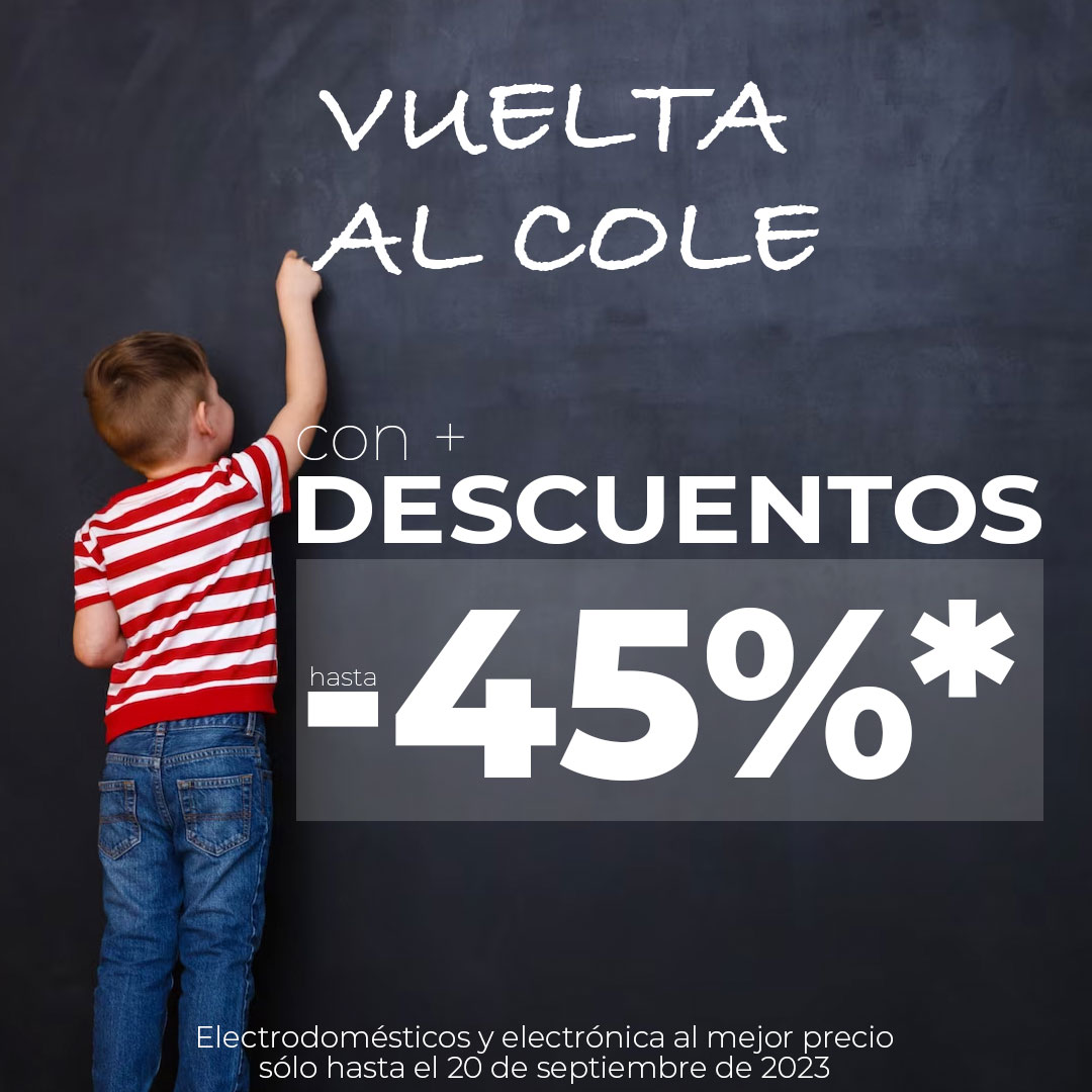 Kyeroo_com's tweet photo. 🧑‍🎓👩‍🎓 ¡Vuelta al cole y vuelven las #ofertas!

Disfruta de esta semana de hasta un -45% de #descuento en una selección de productos. ¡#Electrodomésticos y #electrónica a #precios bajísimos!

Hasta el 20 de septiembre o fin de existencias

¡Entra ya en https://t.co/ZeBGMQ73HA!⏱ https://t.co/gg5KtIrVEa