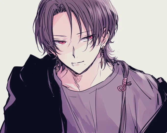 脈絡が全くないんですが、昨夜の夢に出てきた口ピしてる清光がやばめにやばかったので描きました。 
