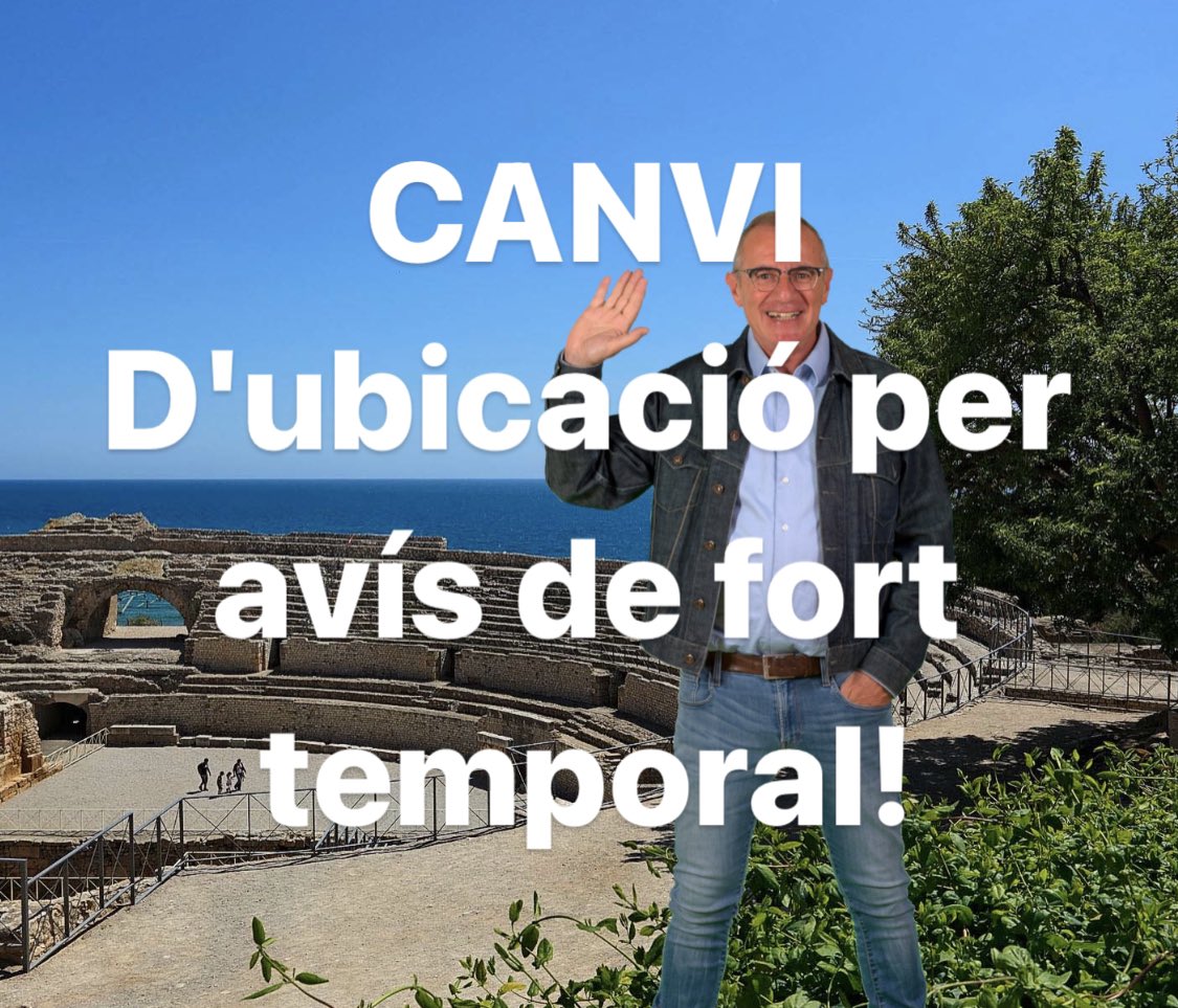 Tecletes's tweet photo. Avui, avui, avui!!!! Avui celebrem els 15 anys del FESTECLETES amb el @quimiportet  i DJ Lupo. 🥳

Peeeeerò sembla que el temps no ens acompanyarà massa⛈️. 

Així que: ATENCIÓ! 🔊🔊🔊 
Canvi d'ubicació. 
Farem el FESTECLETES a la Sala Zero🥳

 #tecletes #tarragona #festecletes15 https://t.co/BYuBiRQwva