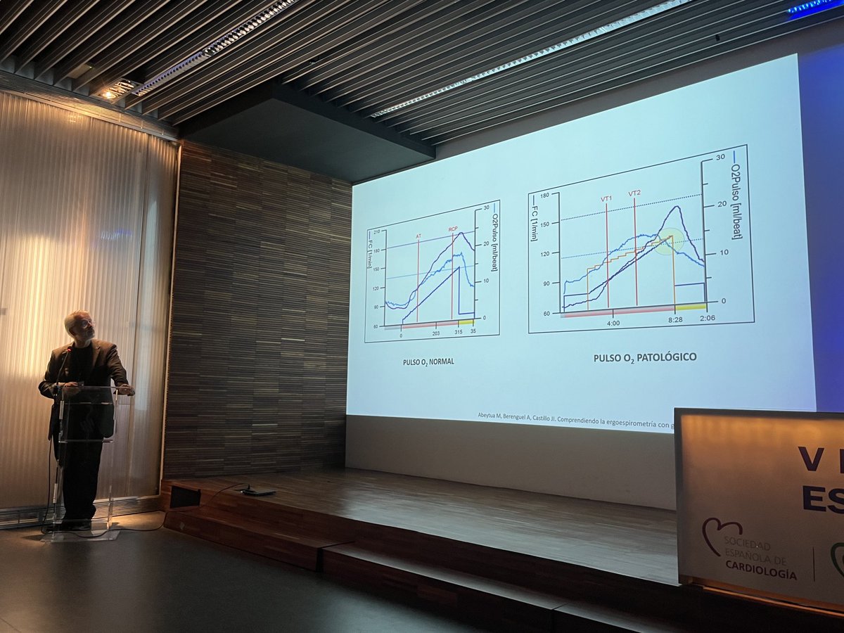 Fantástica explicación del Pulso de O2 por el Dr ⁦⁦<a href="/alberenguel/">Alejandro Berenguel</a>⁩ en la reunión la reunión anual de ⁦<a href="/Ergoespiro_SEC/">Grupo Trabajo Ergoespirometría SEC</a>⁩ de la ⁦<a href="/secardiologia/">Soc Esp Cardiología</a>⁩ #ErgoValencia2023