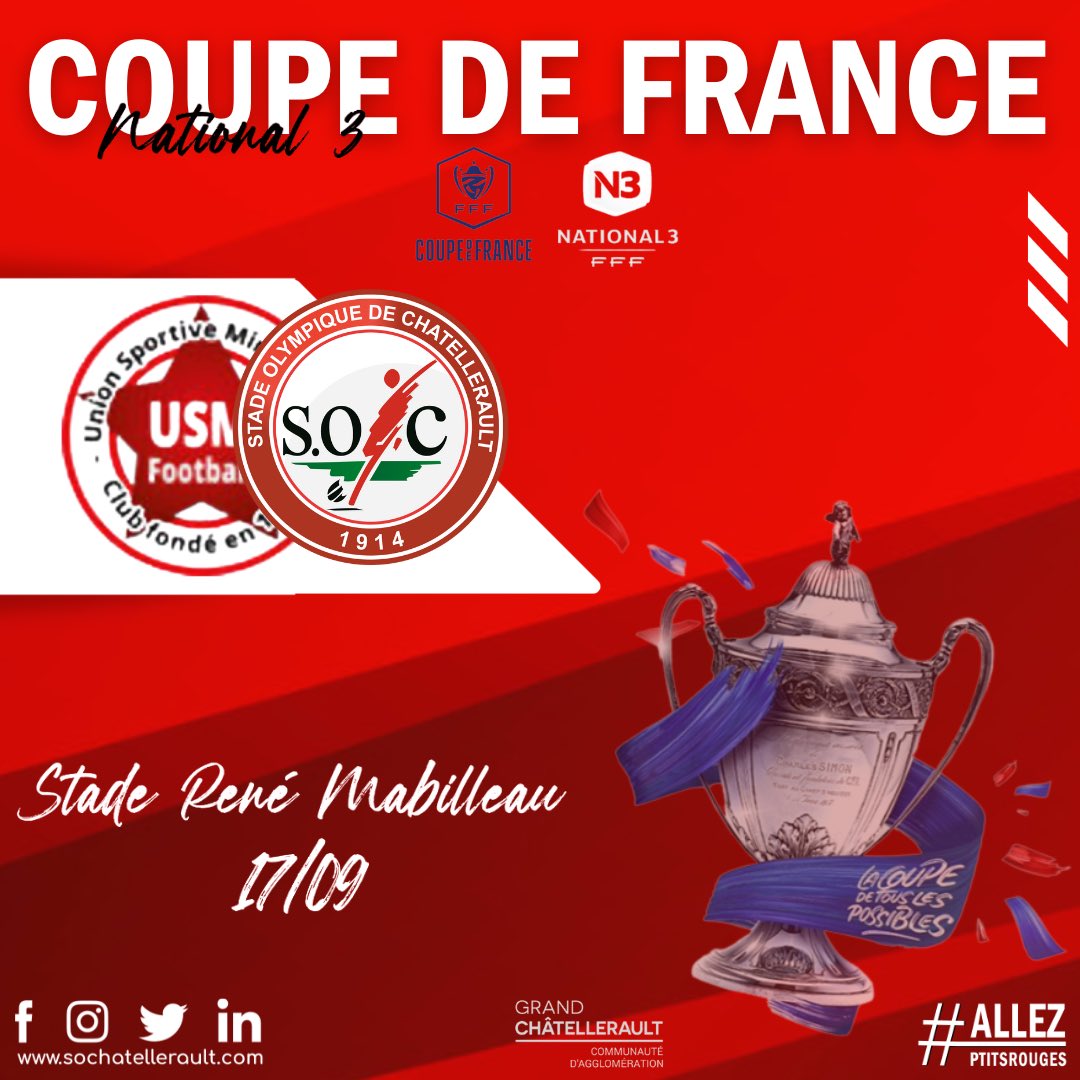 S.O. Châtellerault 🔴⚪ tweet media