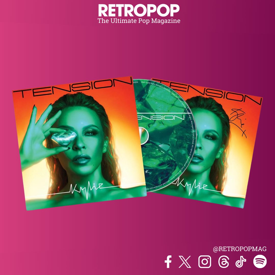 Kylie Minogue's (@kylieminogue) new album Tension is available on #hmvExclusive signed CD!

Shop here: sovrn.co/9z16fky