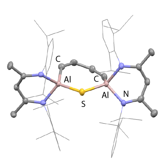 Lastly, Jacob McMullen has been looking at the Desulfurisation of Thiophenes with an Aluminium(I) Reagent. The study includes an example of double ring-expansion.  Now posted on <a href="/ChemRxiv/">ChemRxiv</a> and available here: chemrxiv.org/engage/chemrxi…