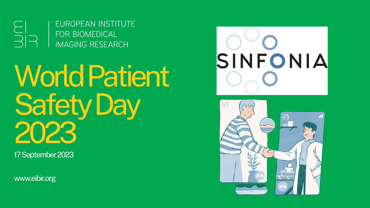 🌟Our project, #SINFONIA, is on a mission to improve patient safety by minimizing radiation exposure during the management of patients suspected or diagnosed with lymphoma and brain tumours. Let's ensure safer healthcare journeys for all! 🩺#WorldPatientSafetyDay #WPSD23