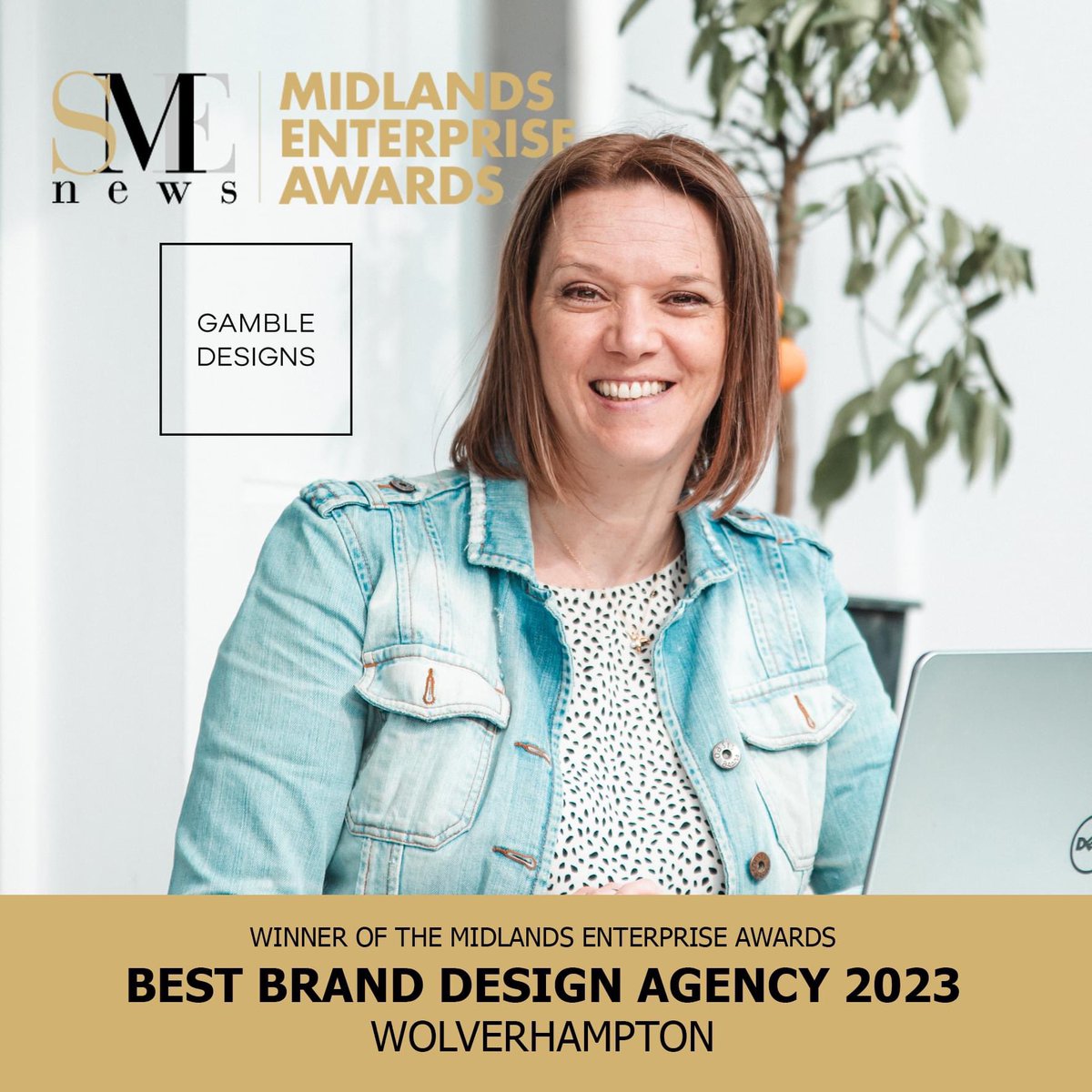 GambleDesigns's tweet photo. Winner of the Midlands Enterprise Awards

It was nice to wake up to the news today that Gamble Designs has been selected as the Best Brand Design Agency 2023 – Wolverhampton

https://t.co/OTq7DGoKKR

#award #branddesign https://t.co/58xZEIWJ9R