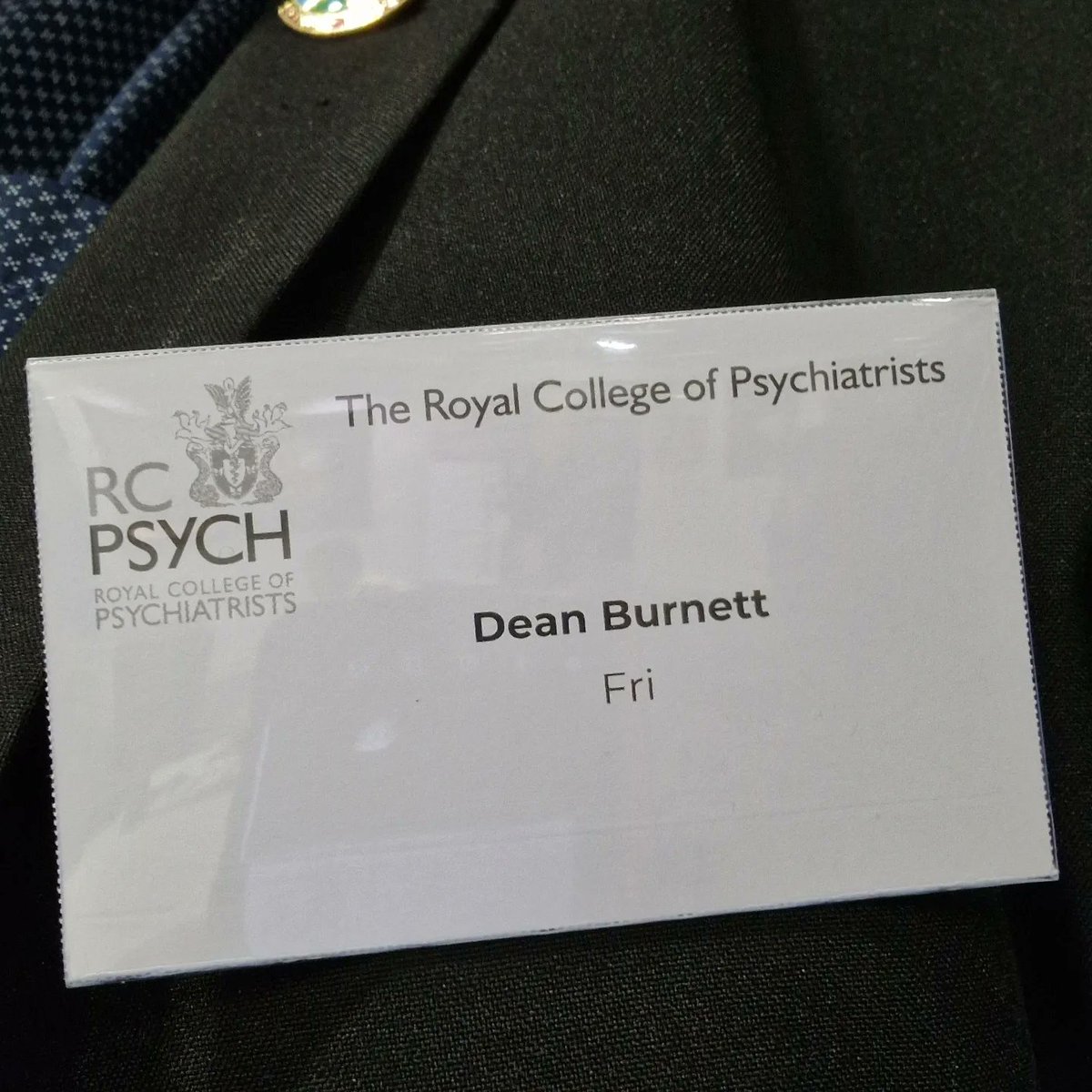 drdeanburnett's tweet photo. Just having a normal one.
#neuroconf23 @rcpsych https://t.co/cFDMslSQbK