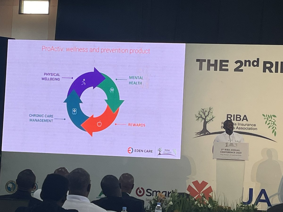EDEN CARE, the first digital health insurance provider and our Platinum sponsor taking us through their products. Presentation by <a href="/mossmbugua/">Moses Mukundi</a> their Group CEO.