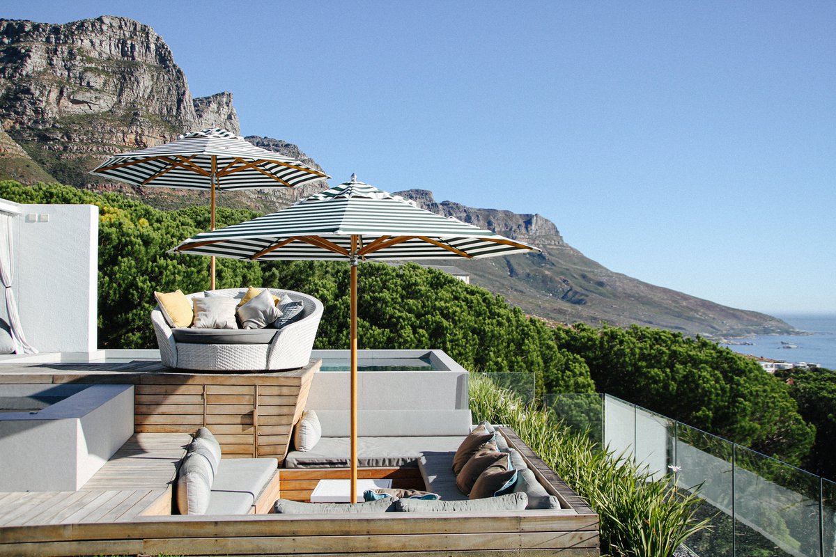 CapeTownEtc's tweet photo. Sponsored | @CapeUmbrellas proudly manufactured in Cape Town. Experience the African sun, protected by African shade.
Browse now: https://t.co/nhjHEsFMpI
#patioumbrella #proudlysouthafrican #outdoorliving #umbrellas #shadesolution #sponsored #casualliving #parasol #easylift https://t.co/ZcvKTnAIYN