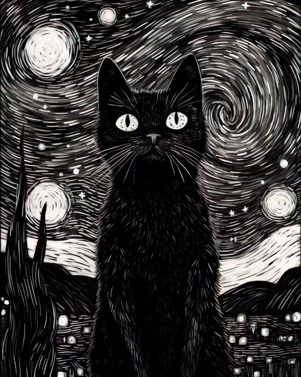BestOfMeow's tweet photo. Art by Yakup Aydin https://t.co/bEyRHysk8X