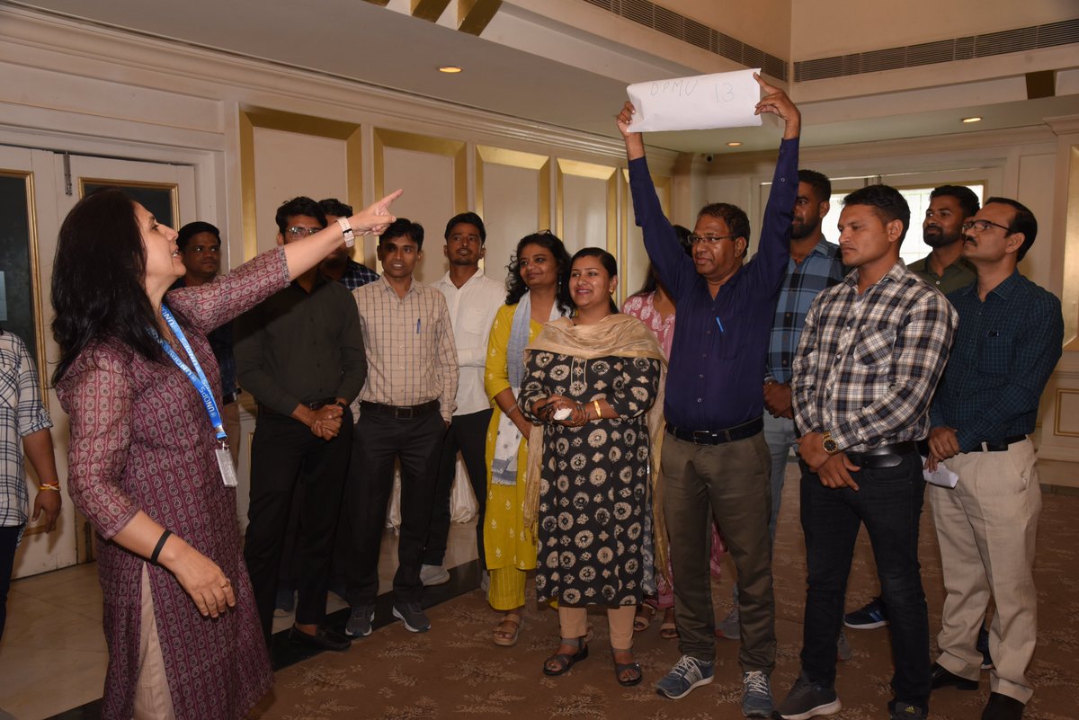 UNOPS_India's tweet photo. Introduction &amp; Ice-Breaking Session at the #stateralworkshop for Jal Jeevan Mission, India in the state of Rajasthan.
More than 60 participants including officials from all districts, state, @DenmarkinIndia, @UNOPS as well are participating. https://t.co/poioakim3c