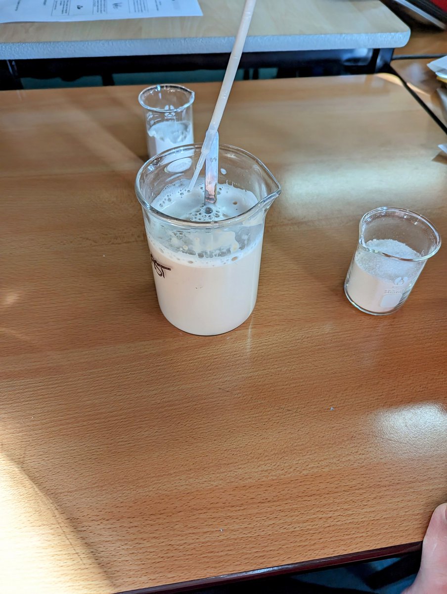 ELiveseyScience's tweet photo. Biologists @FraserburghAcad made samples of bread, some with yeast and some without yeast to investigate the role of some microorganisms in industries @Fraserburgh_ASL #biology #Science #practicalscience #microbes #microorganisms https://t.co/sOewQVVbW9