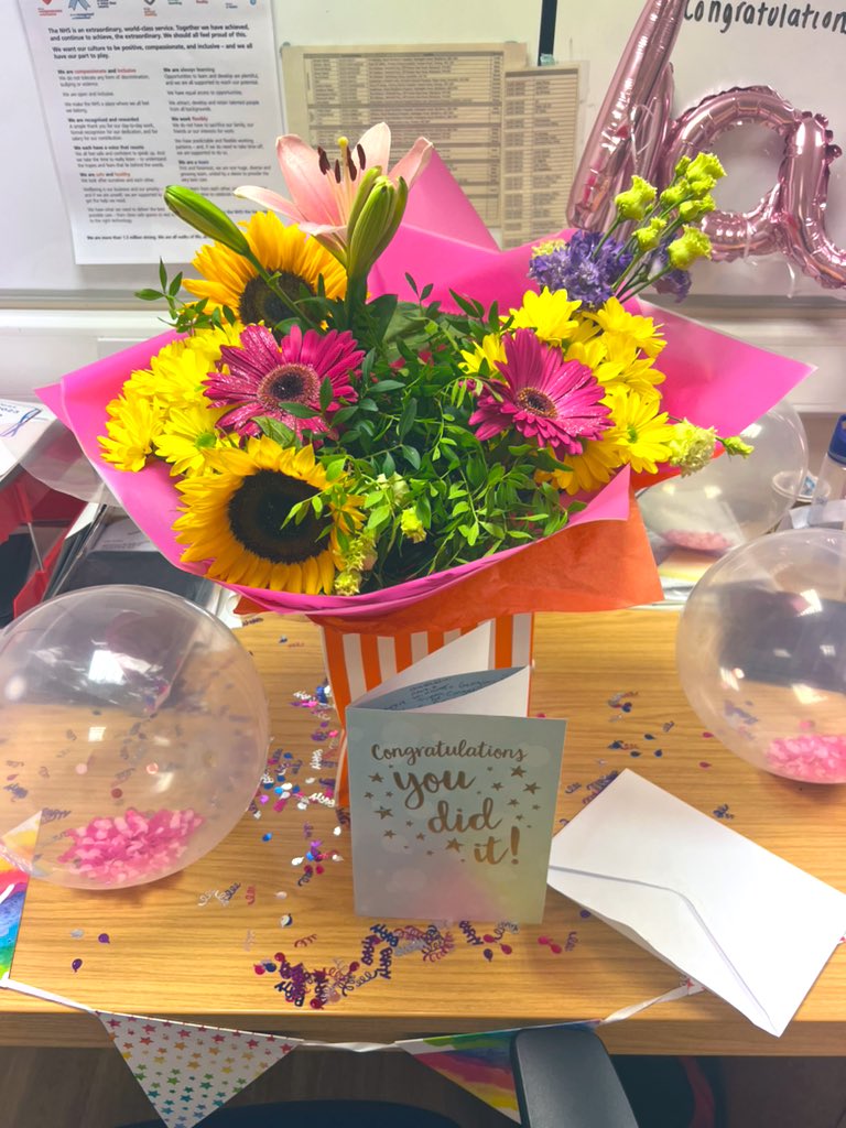 How lucky am I to be starting my first ward manager position with such a thoughtful team 🥰💕<a href="/TeamOrmskirk/">Team Ormskirk Inpatients</a> <a href="/WeAreLSCFT/">Lancashire & South Cumbria NHS Foundation Trust</a>