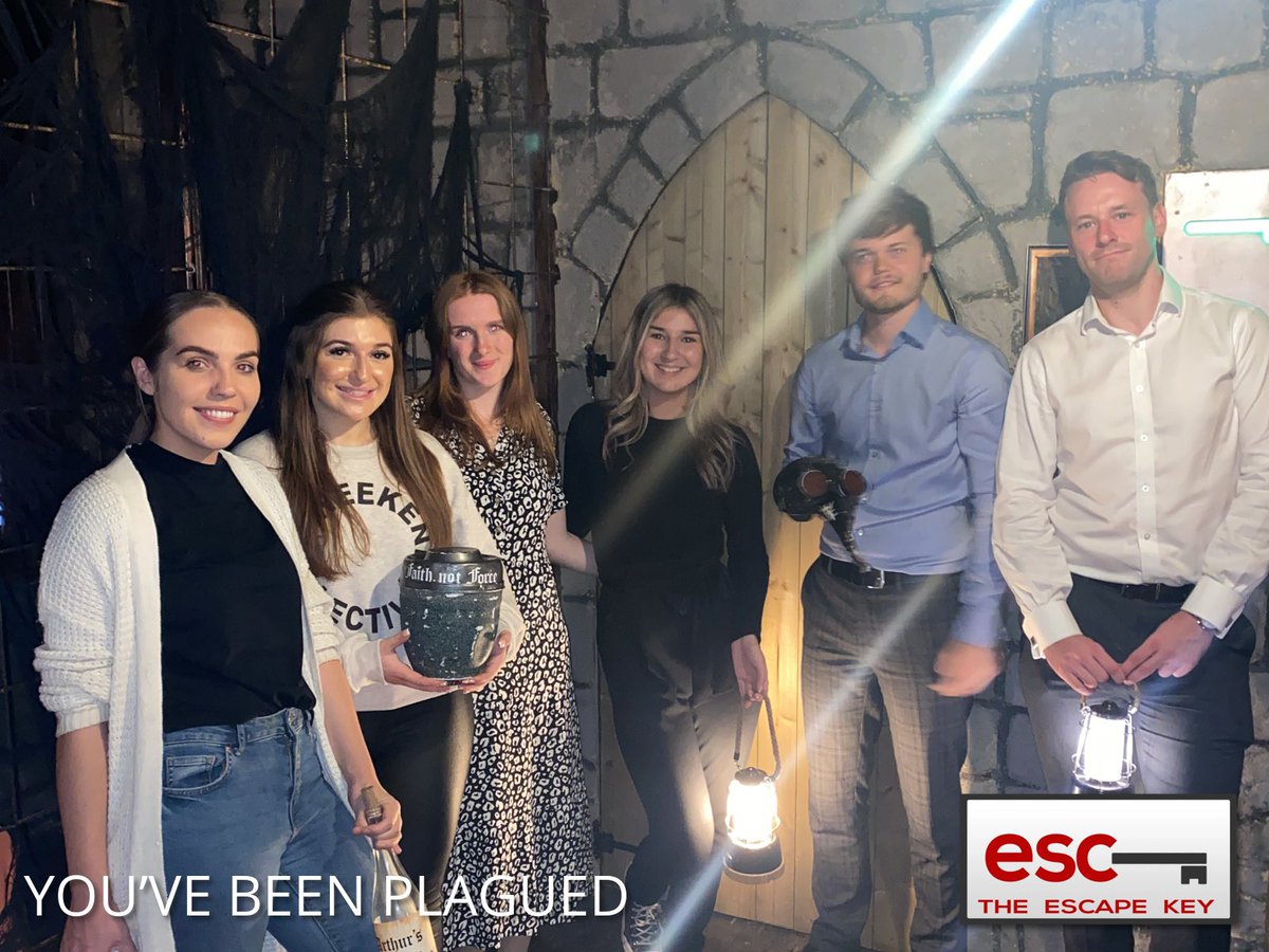 Sabrina Jackland (@sabrinajackland) on Twitter photo Last night the <a href="/SintonsTrainees/">SintonsTrainees</a> went to an escape room and out for dinner, for a fun social night. We had so much fun and team #youvebeenplagued managed to escape with two minutes to spare 😅 #escaperoom #trainees #worksocial Last night the <a href="/SintonsTrainees/">SintonsTrainees</a> went to an escape room and out for dinner, for a fun social night. We had so much fun and team #youvebeenplagued managed to escape with two minutes to spare 😅 #escaperoom #trainees #worksocial