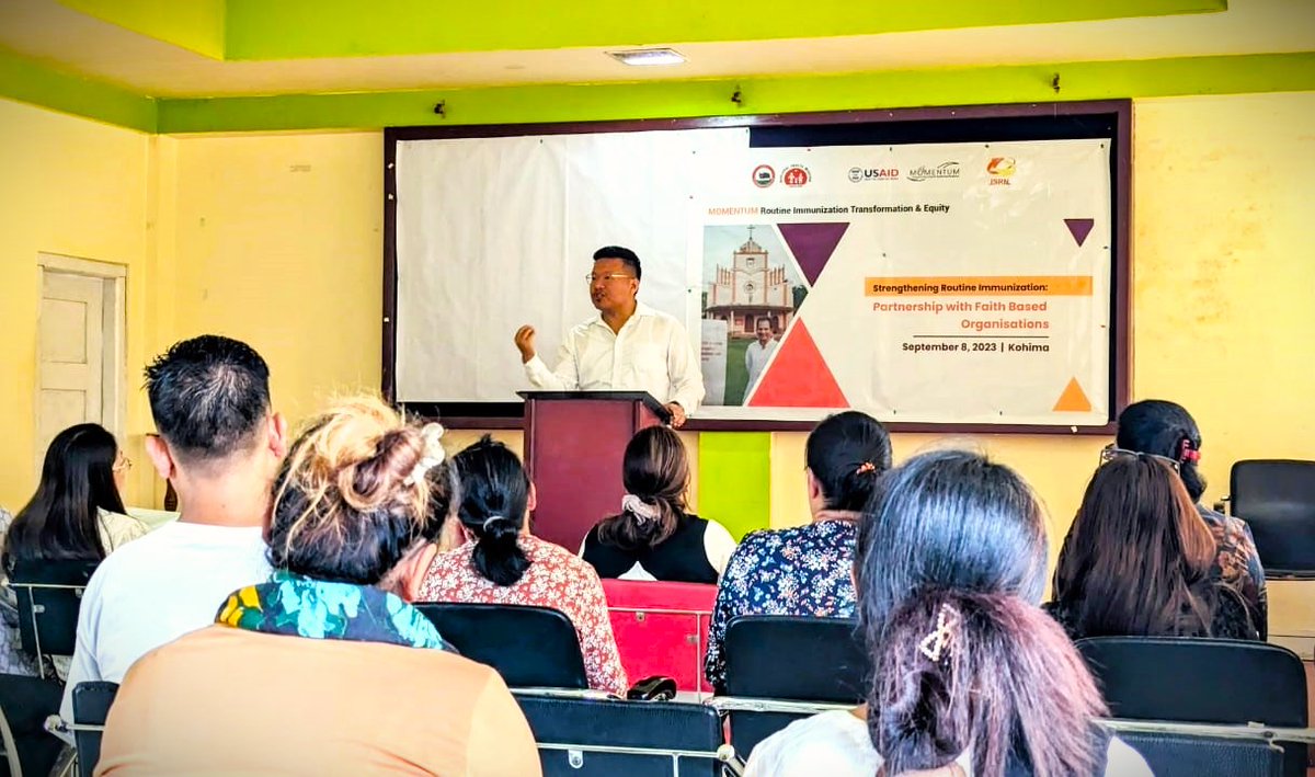 ISRNnewdelhi's tweet photo. #ISRN conducted 5 meetings with 70 prominent leaders from Faith-Based Organizations in Meghalaya &amp; Nagaland to enhance #RoutineImmunization efforts, where discussions were centered on FBOs' roles in mass sensitization through #AwarenessPrograms.

#globalhealthcare #usaidmomentum https://t.co/CMhIRZqei4