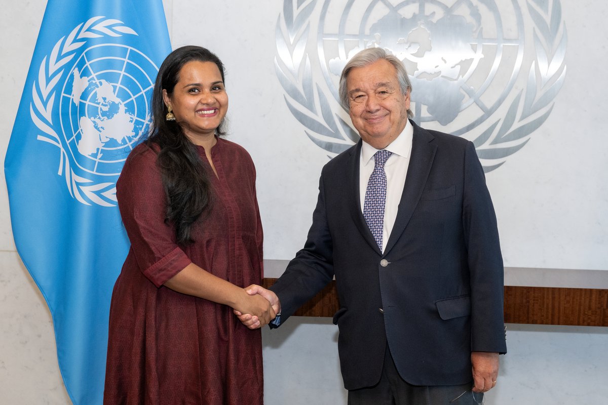 UN Youth Office (@unyouthaffairs) on Twitter photo As I wrap up my mandate as the <a href="/UN/">United Nations</a> Secretary-General's Envoy on Youth, extending my heartfelt thanks to all of you for your partnership, support and guidance over these past six years 🙏
With gratitude,
<a href="/jayathmadw/">Jayathma Wickramanayake</a> As I wrap up my mandate as the <a href="/UN/">United Nations</a> Secretary-General's Envoy on Youth, extending my heartfelt thanks to all of you for your partnership, support and guidance over these past six years 🙏
With gratitude,
<a href="/jayathmadw/">Jayathma Wickramanayake</a>