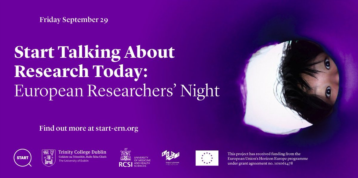 Save the date! 📆<a href="/START_ERN/">Start Talking About Research Today</a> European Researchers Night is happening on 29 September! We have a whole #ExploreAI showcase planned with the latest cutting edge, interactive #AI research. Don't miss it!  More info: start-ern.org/adapt-at-dhg