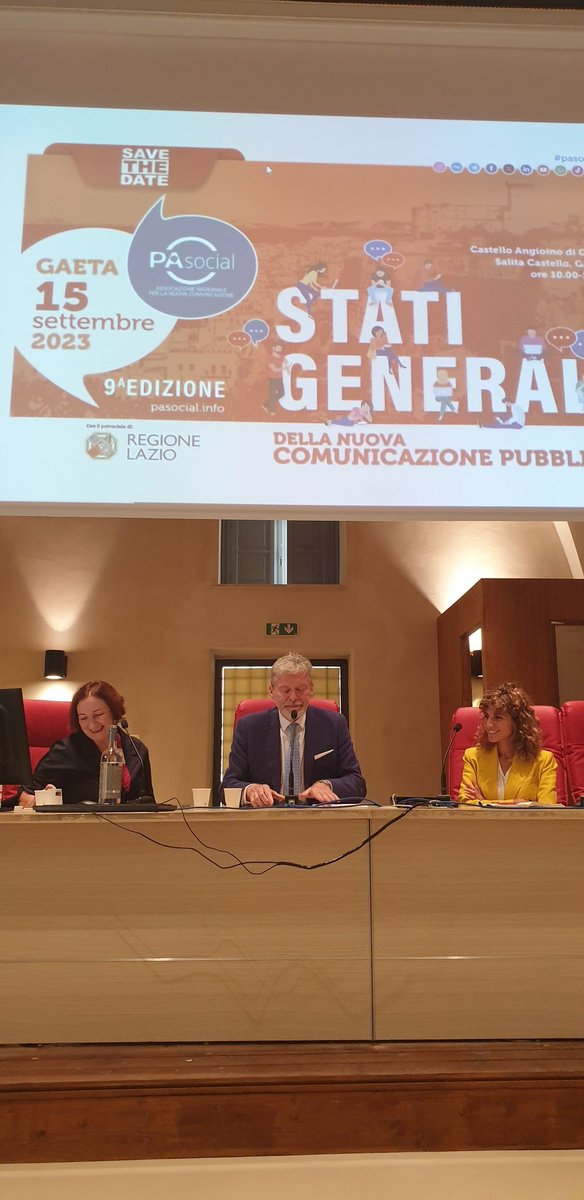 "PA Social fa tantissimo: oggi vediamo le figure professionali di comunicatore e informatore sul Portale InPa. Sono fiducioso che la riforma della 150 diventi materia di una legge".
#pasocial
<a href="/SergioTalamo/">sergio talamo</a>