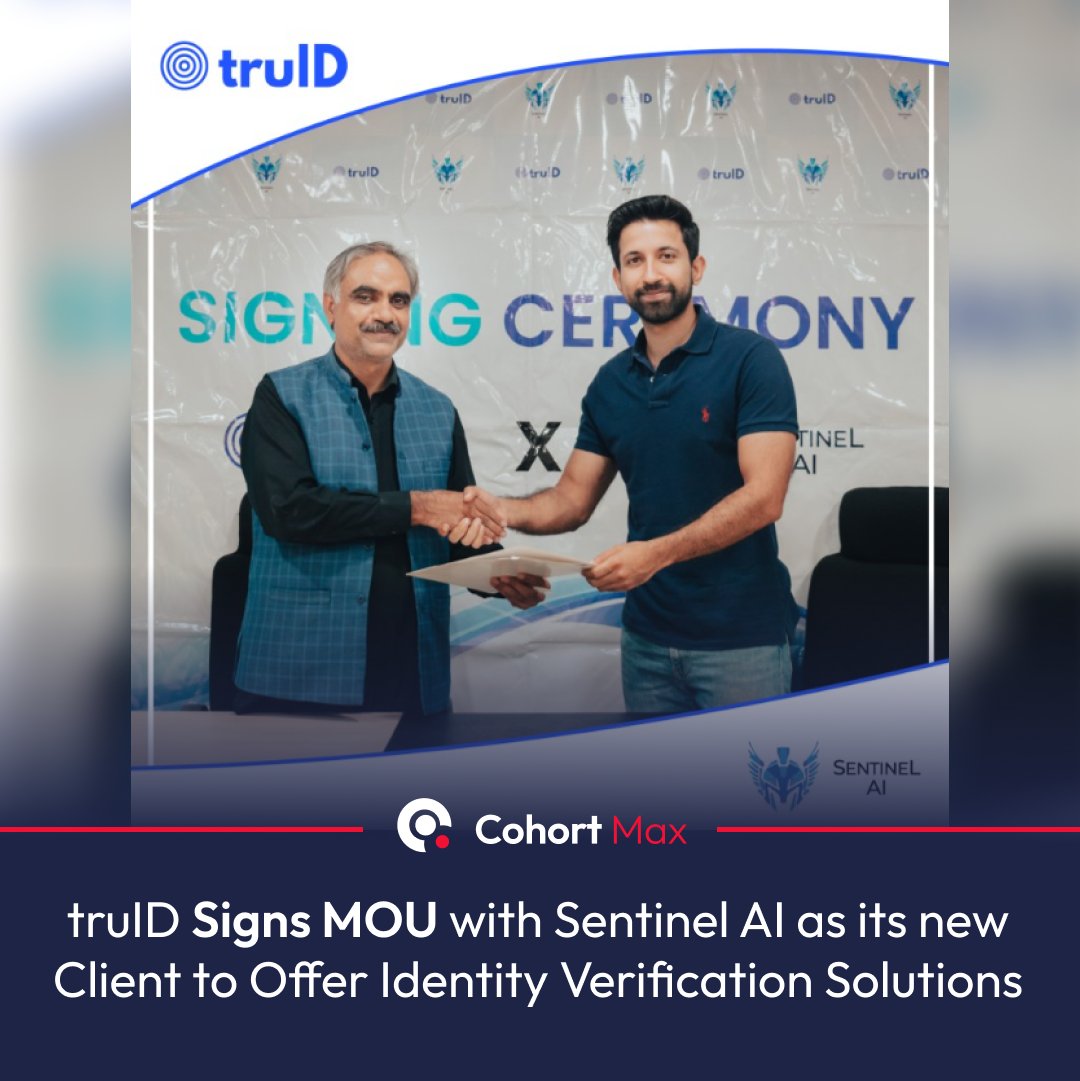 truID, a remote identity verification solution provider, has signed an MOU with Sentinel AI Pvt Ltd, as their new client. The partnership aims to offer advanced identity verification solutions to improve company operations. Under the collaboration, Sentinel AI will support the