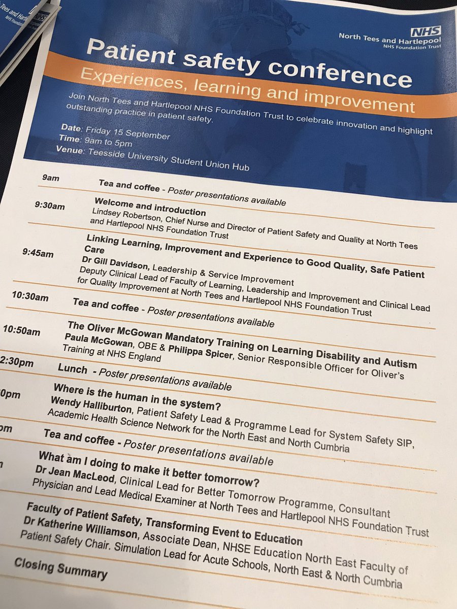 NTeesHpoolNHSFT's tweet photo. Our Chief Nurse @lins_72 opens our patient safety conference @TeessideUni this morning. A packed agenda with a buzzing audience ready to talk all things #NTHPatientSafetyConference23 https://t.co/400ru8rpcC