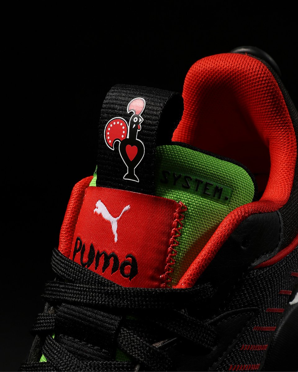 wayamagazine's tweet photo. The PERi-PERi just got hotter, as PUMA and iconic South African brand Nando’s announced they will be bringing flames to the sneaker shelves on Heritage Day, with the drop of the PUMA x Nando’s RS-Xtra Hot. https://t.co/8YAmRBUXi5 #WWMAG https://t.co/Ax5ipVVzWH