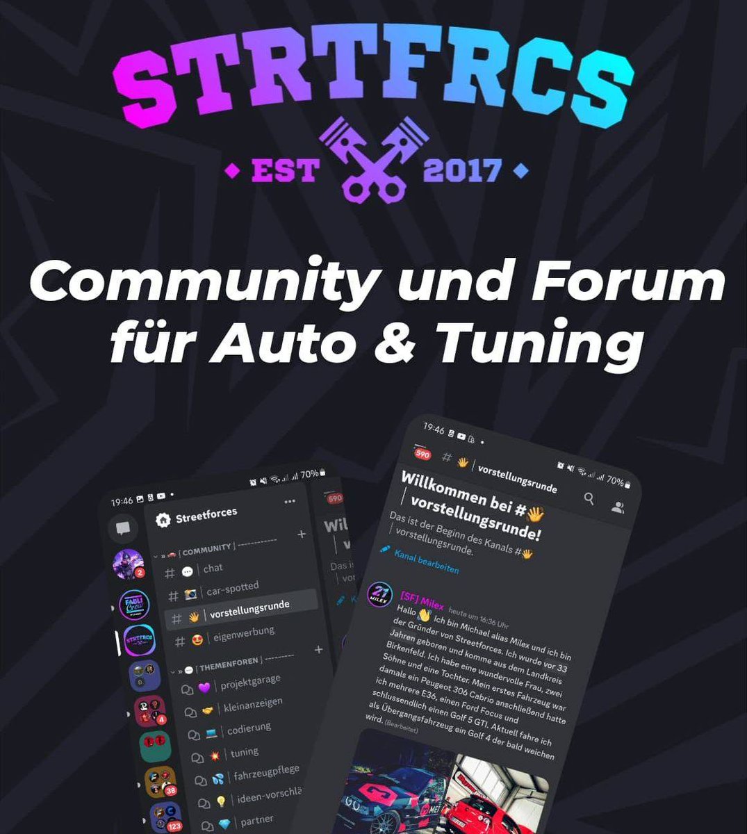 Hallo #X / #Twitter 👋

Über linktr.ee/streetforces kannst du unserer Community beitreten! :-)

#streetforces #strtfrcs #automotive #tuning #community #forpetrolheads #hallowelt