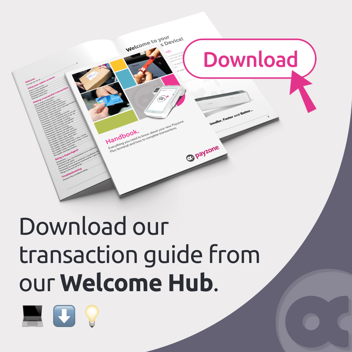 Unsure what services you can provide to customers with your Payzone terminal? Download our Services Guide from the Welcome Hub for a complete list ⬇️ ow.ly/hrYg50PFmKh #payzonetips
