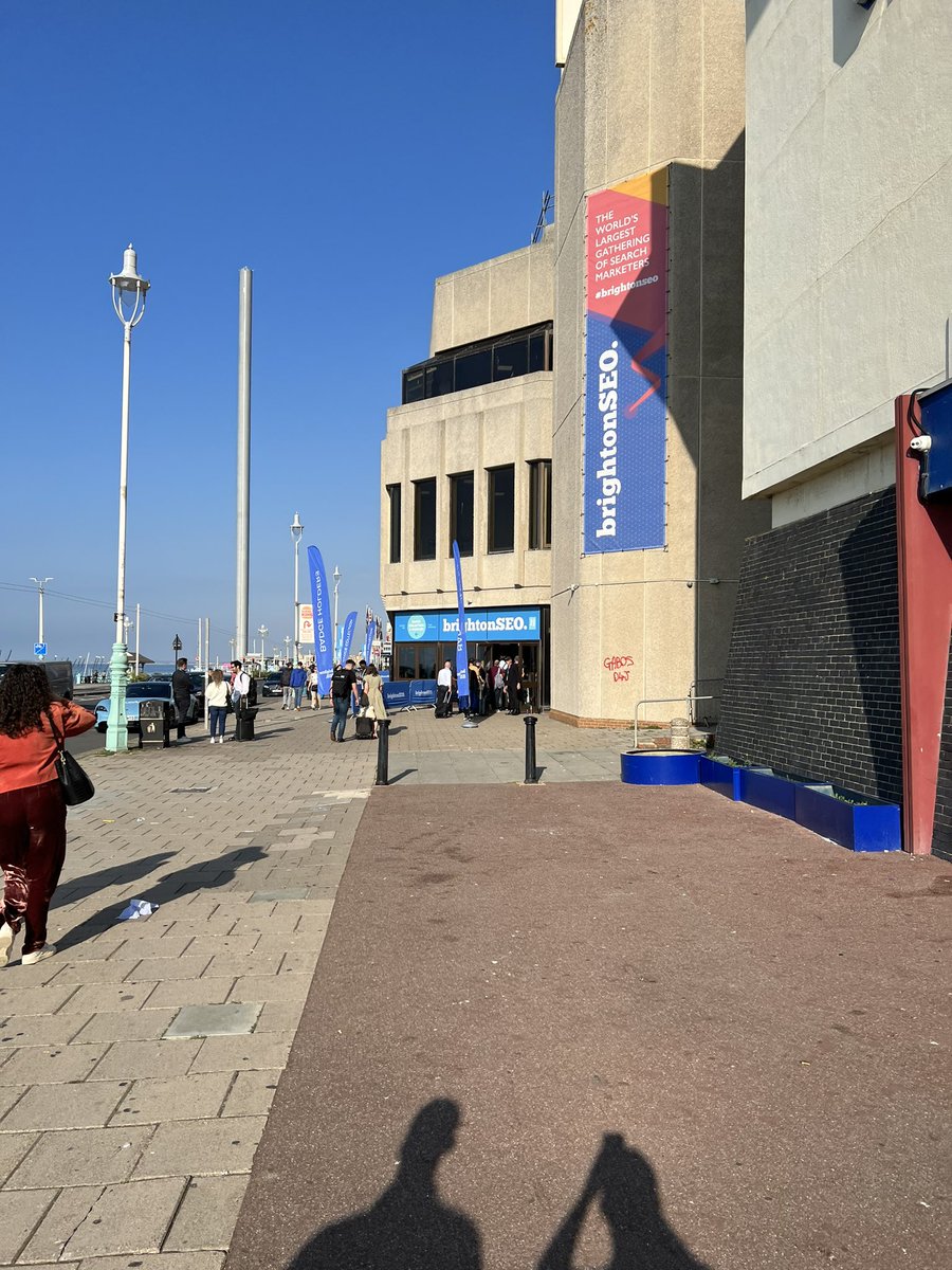 #BrightonSEO day 2 let go!