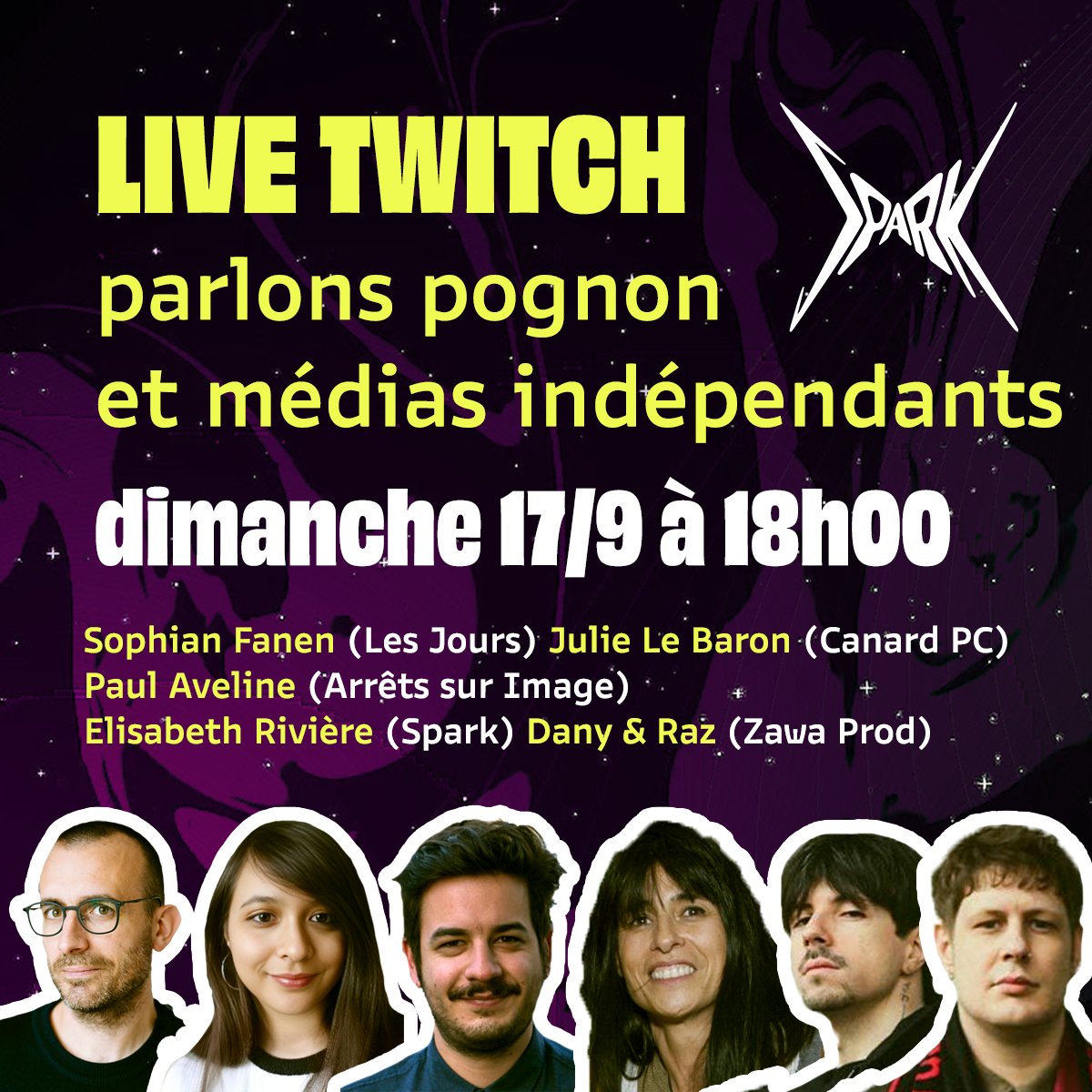 SPARK_stories's tweet photo. Parlons thune, parlons bien avec des invités haut de gamme pour cette Université de Rentrée n°2 : @SophianF @icth @PaulAveline @DanyCaligula @raaz404 #Medias #Economie #URSpark [suivez nous https://t.co/ZfQY014MxY] https://t.co/FyfI5drwsg