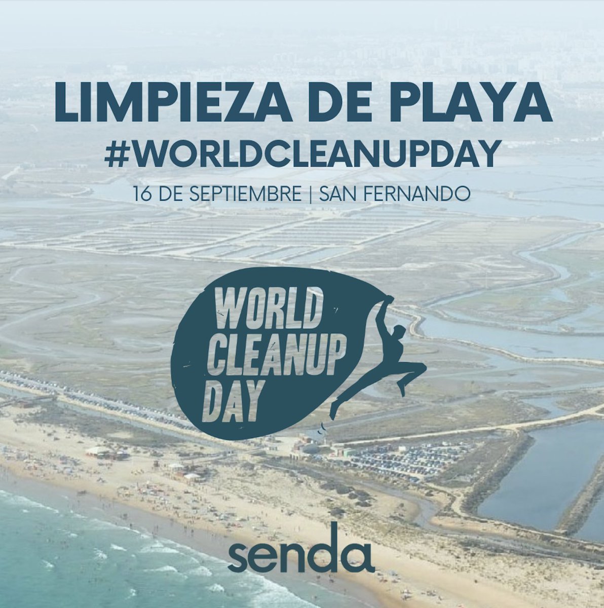 🔴¡NO OS OLVIDEIS! Mañana tenemos una cita en el sendero del Carrascón de San Fernando con motivo del #WorldCleanUpDay Es una iniciativa organizada por Senda, una de las #startups alojadas en nuestra incubadora 🌊#EconomíaAzul ⏰A partir de las 10 horas