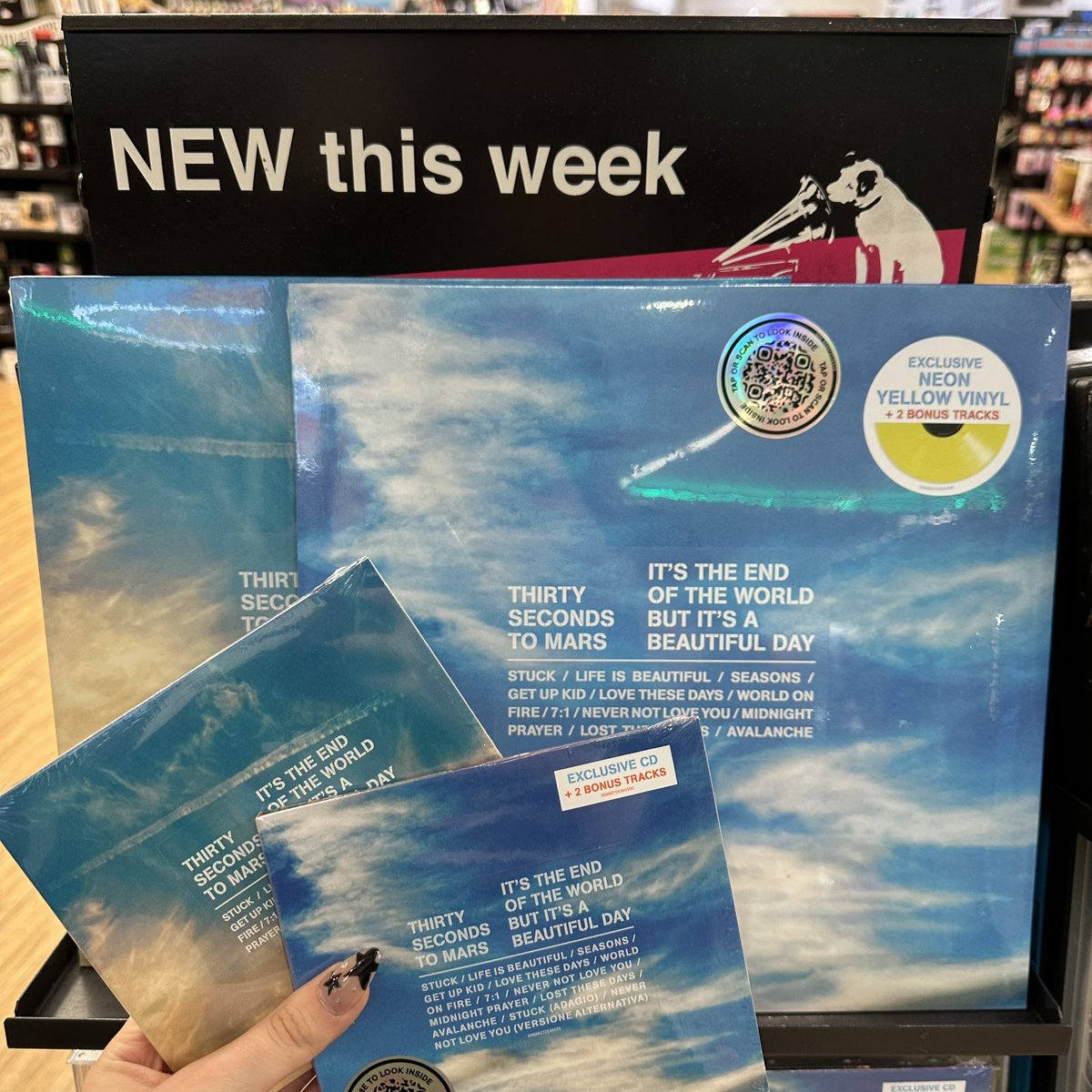 New Music Release! NCT Dreams ISTJ is out now, we have all the member digipacks, so come and collect your bias! 🌟 Thirty Seconds to Mars new release is also out! 💫😁 #hmv #hmvluton #nctdream #nct #nctdreamistj #istj #thirtysecondstomars #newrelease